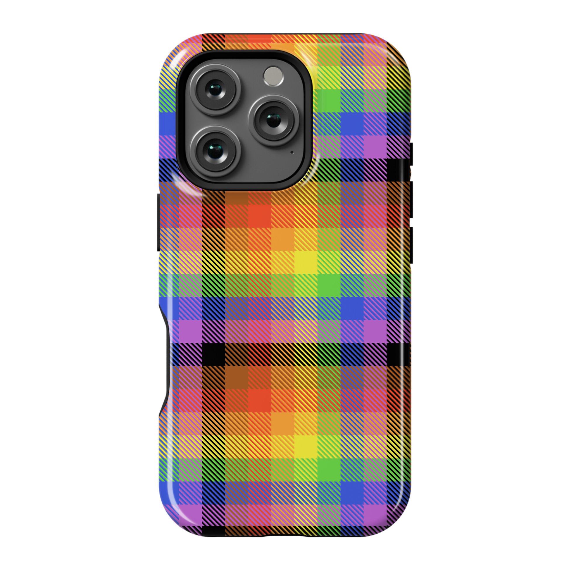 Pride Flag Plaid Phone Case
