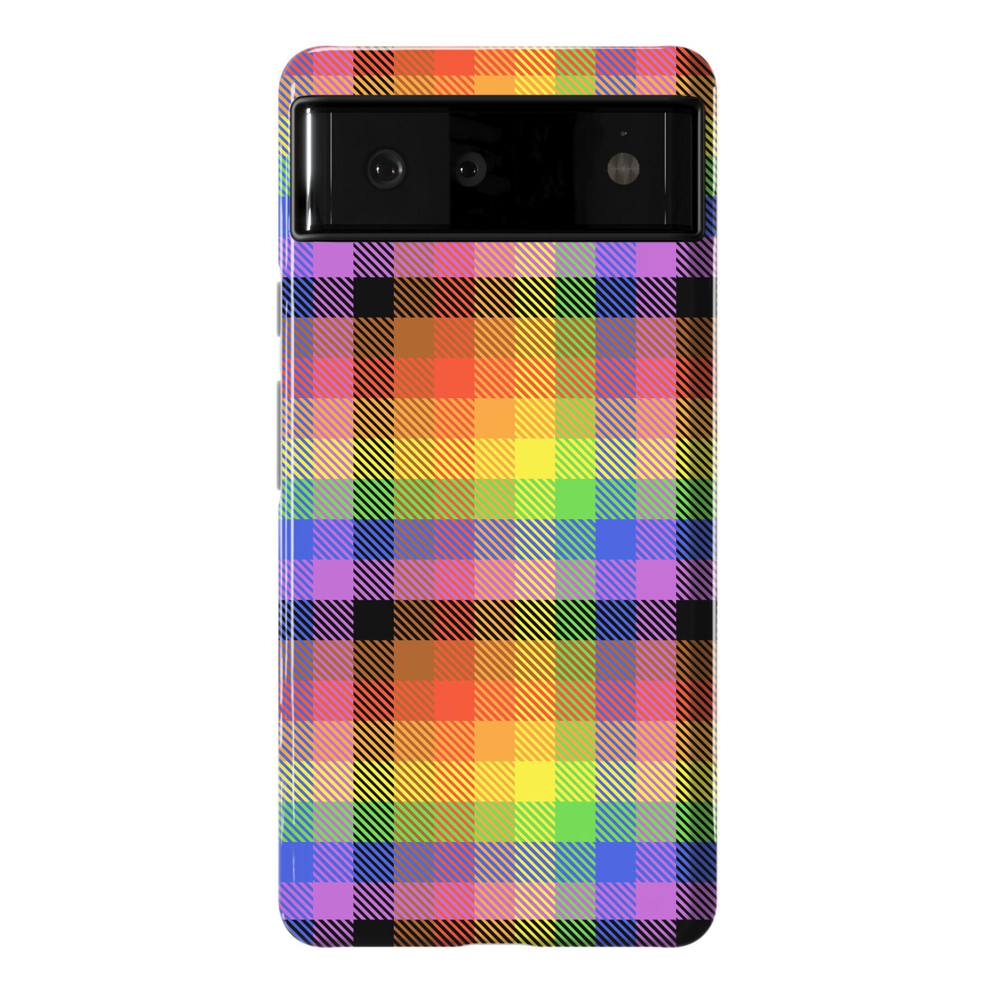 Pride Flag Plaid Phone Case