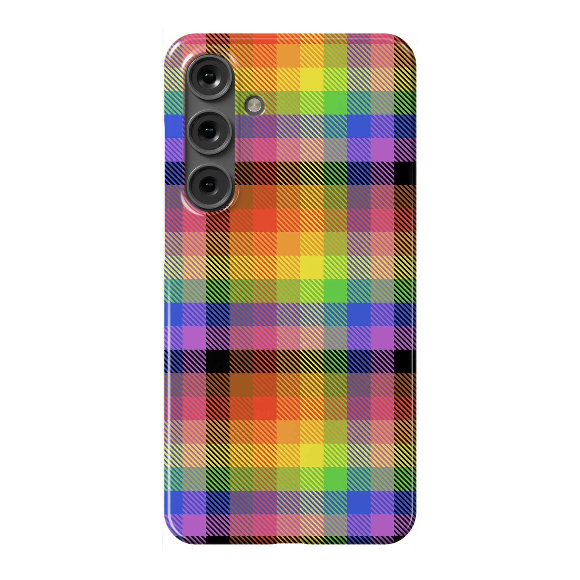 Pride Flag Plaid Phone Case