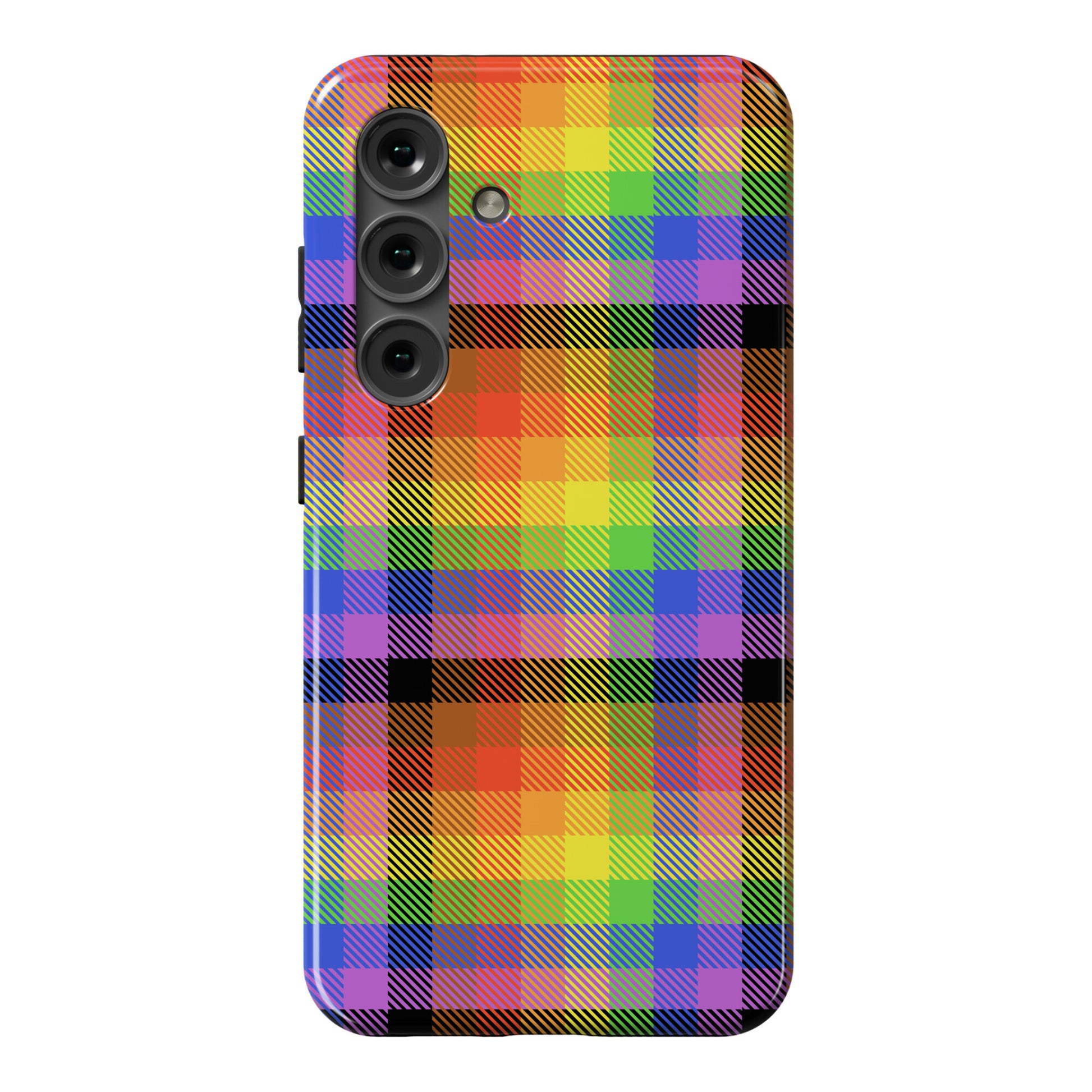 Pride Flag Plaid Phone Case