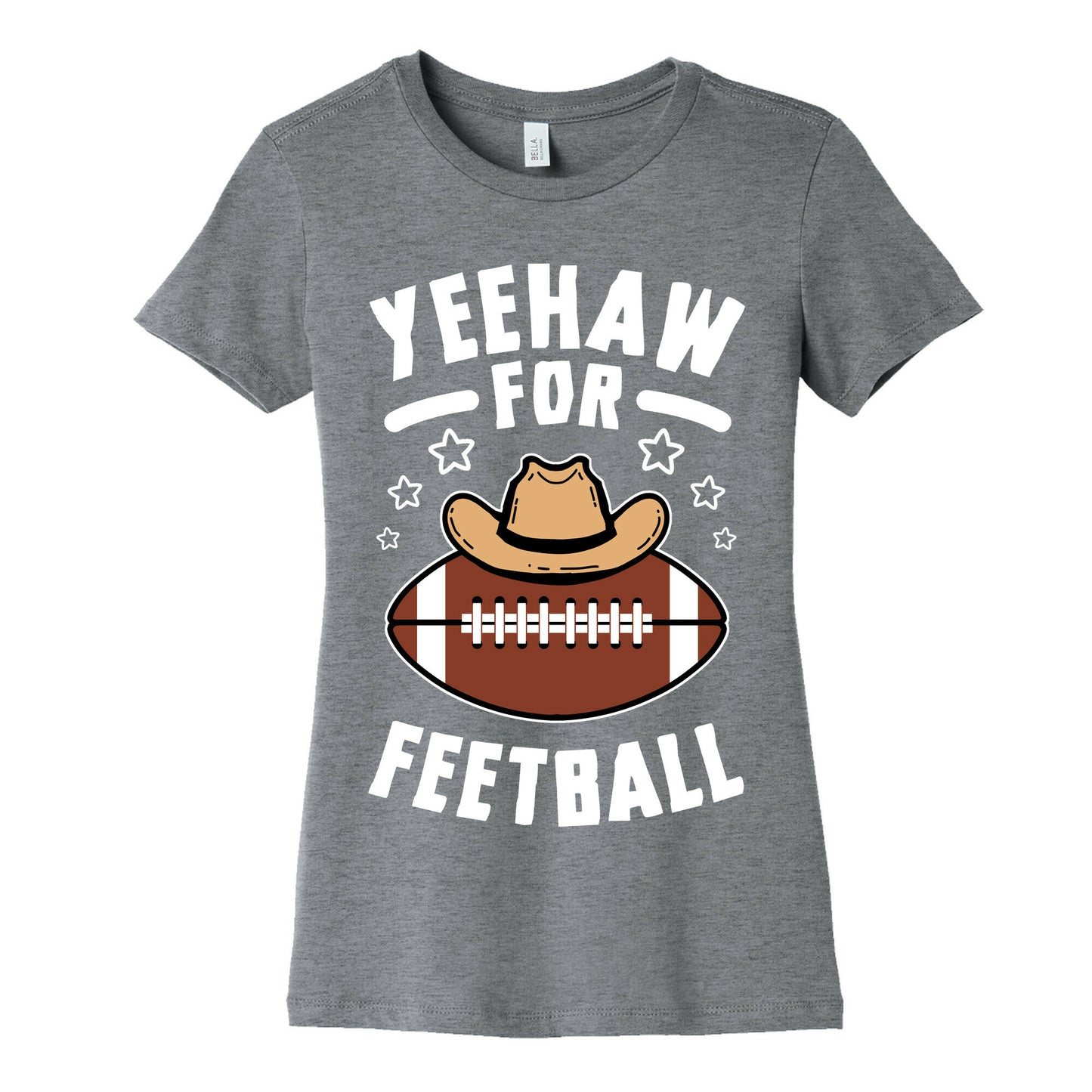 Yeehaw For Feetball Women's Cotton Tee