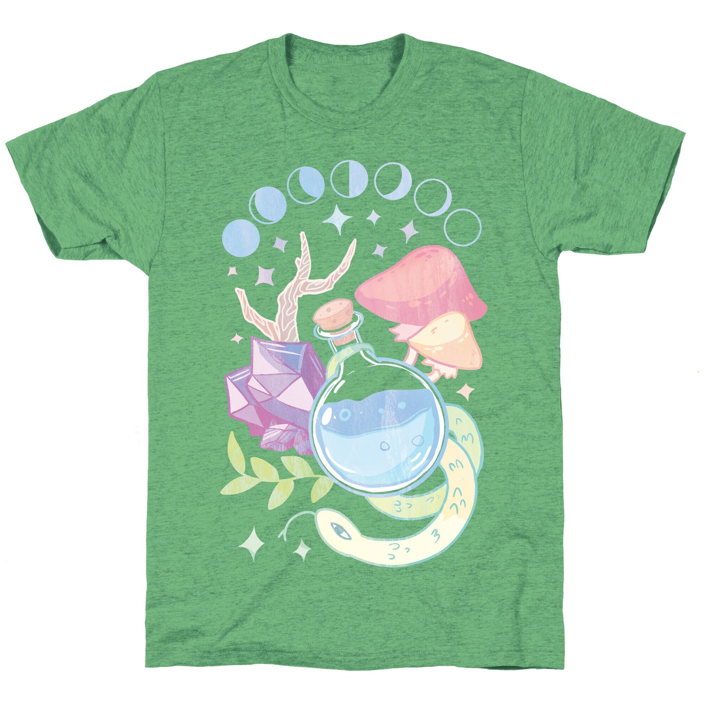 Witchy Pastel Things Unisex Triblend Tee