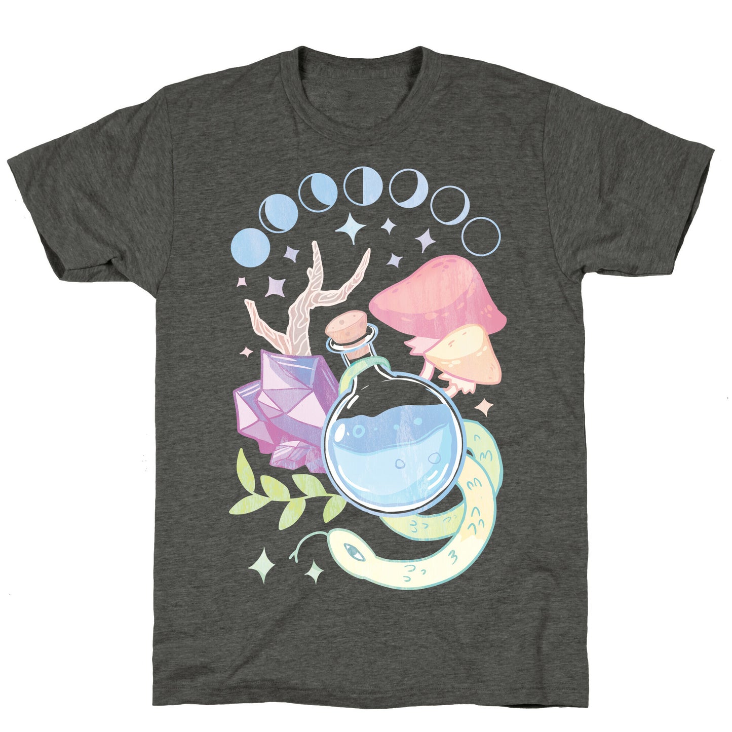 Witchy Pastel Things Unisex Triblend Tee