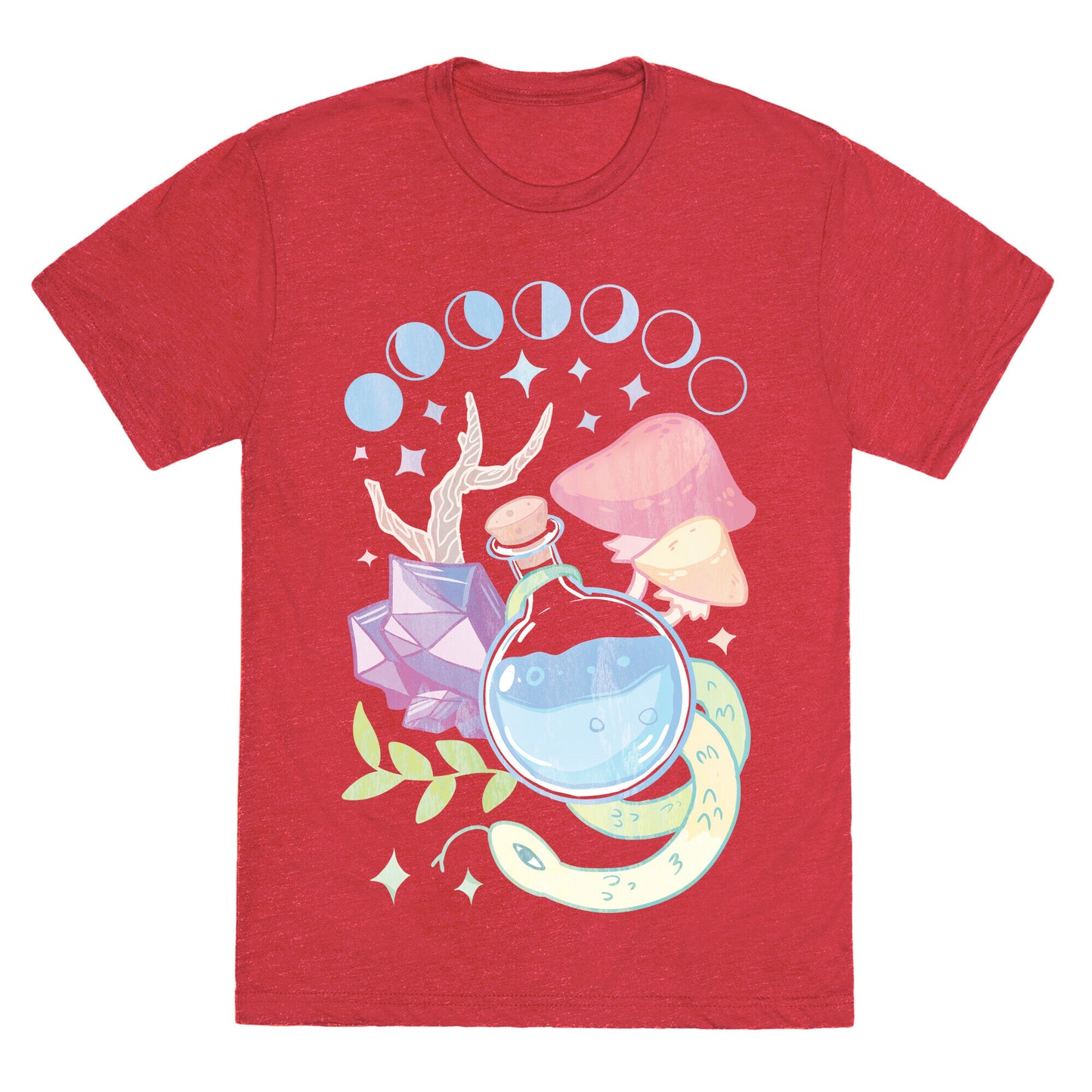 Witchy Pastel Things Unisex Triblend Tee