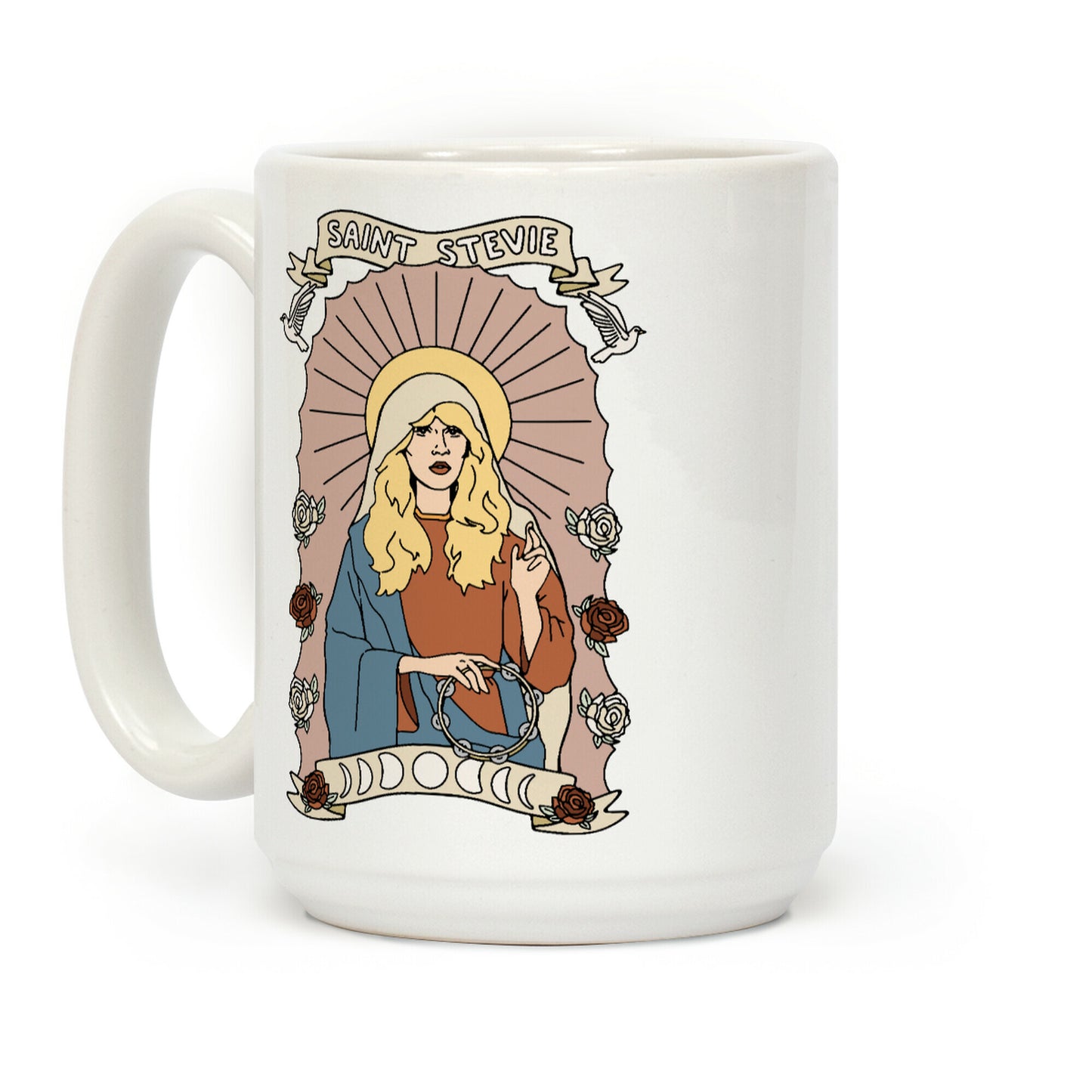 Saint Stevie Parody Coffee Mug