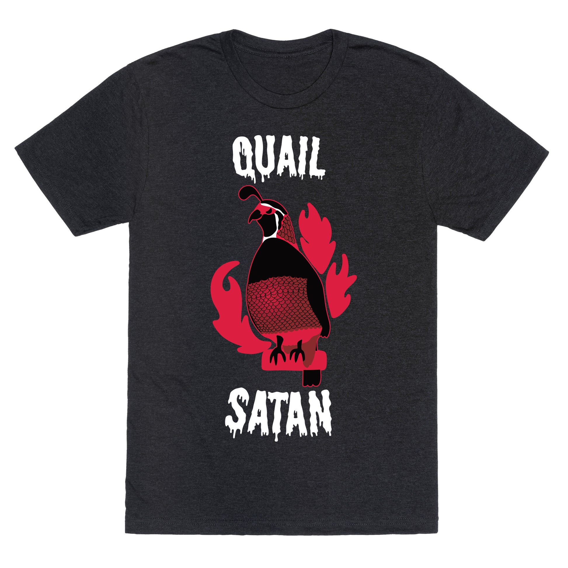 Quail Satan Unisex Triblend Tee