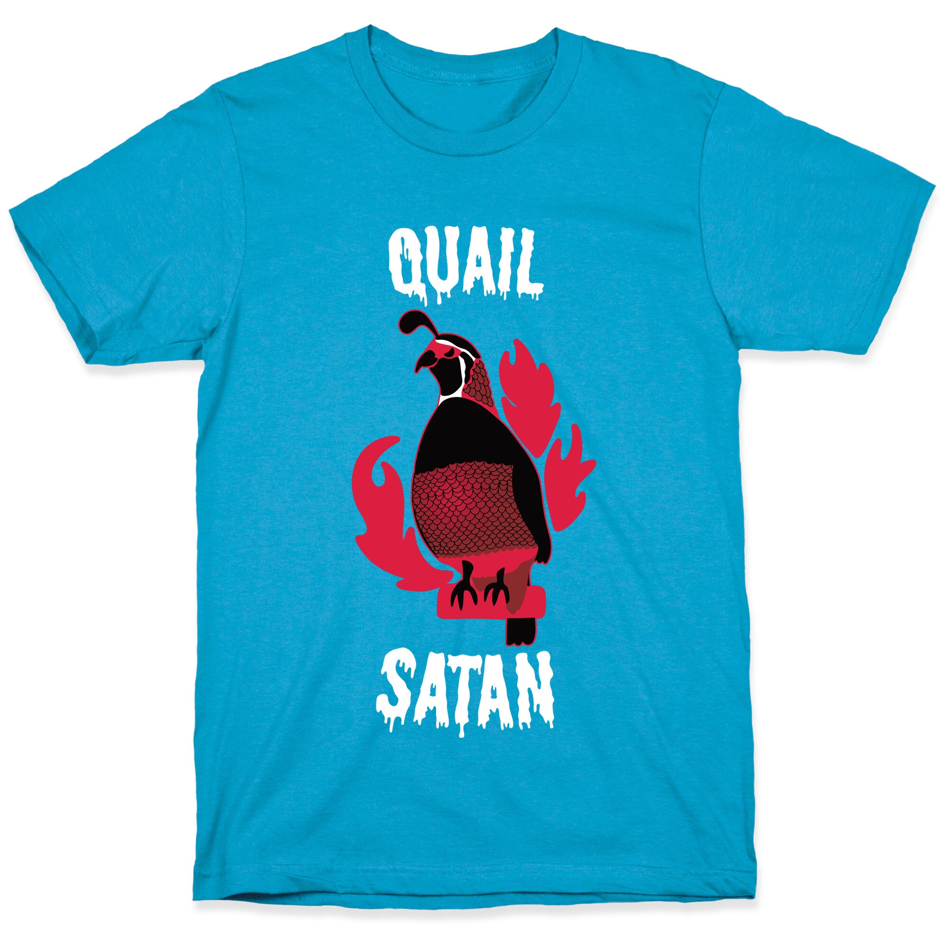Quail Satan Unisex Triblend Tee