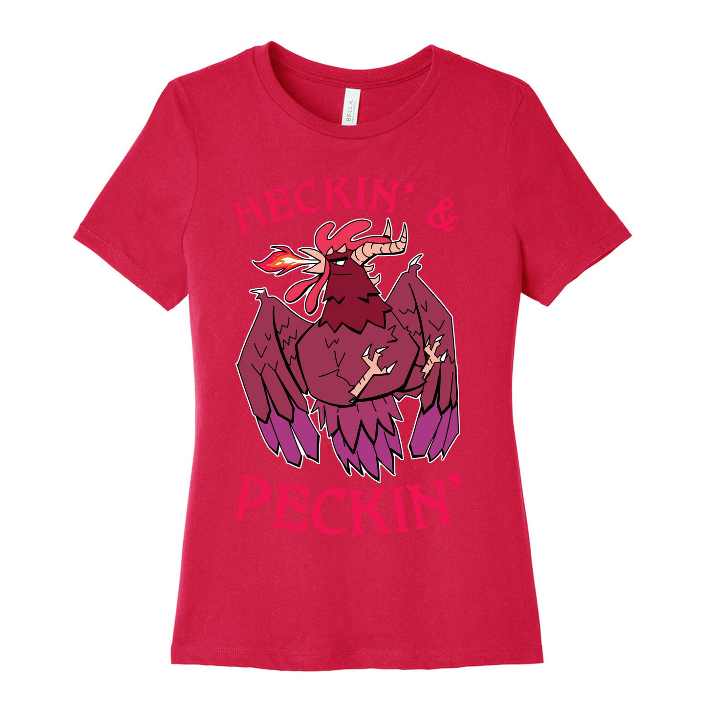 Heckin' and Peckin' Women's Cotton Tee
