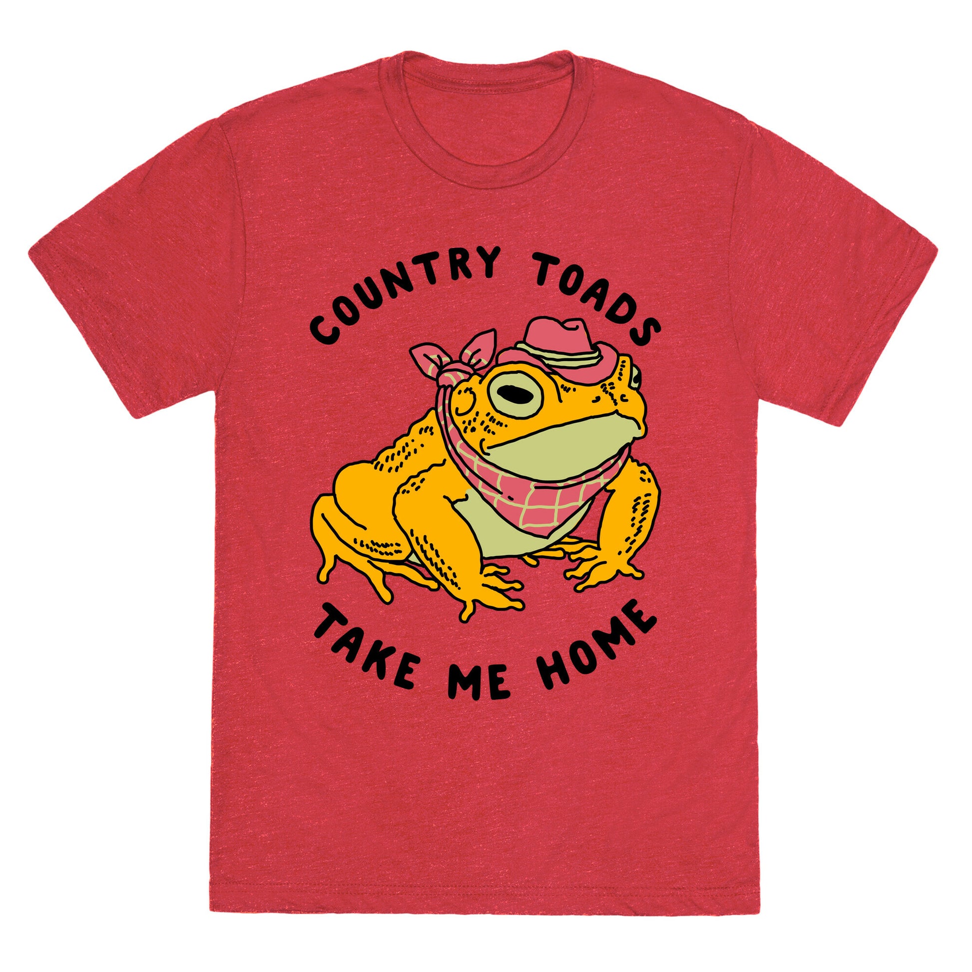 Country Toads Take Me Home Unisex Triblend Tee