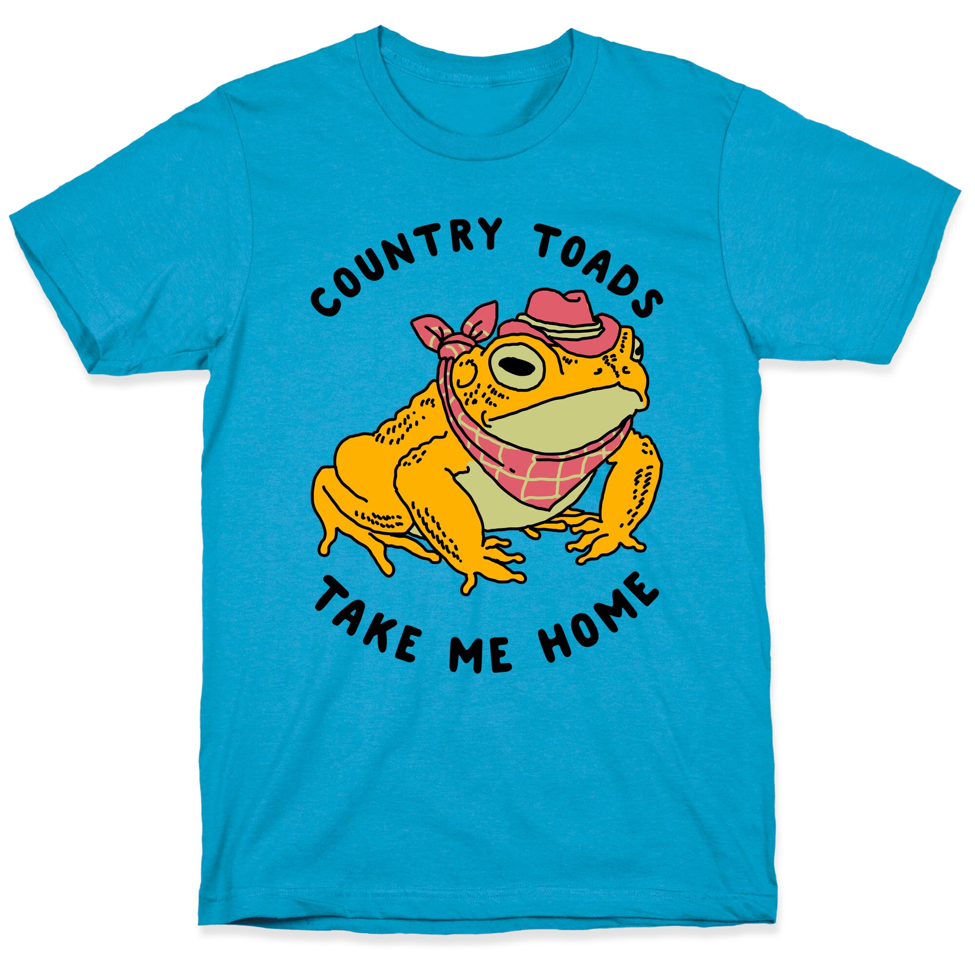 Country Toads Take Me Home Unisex Triblend Tee