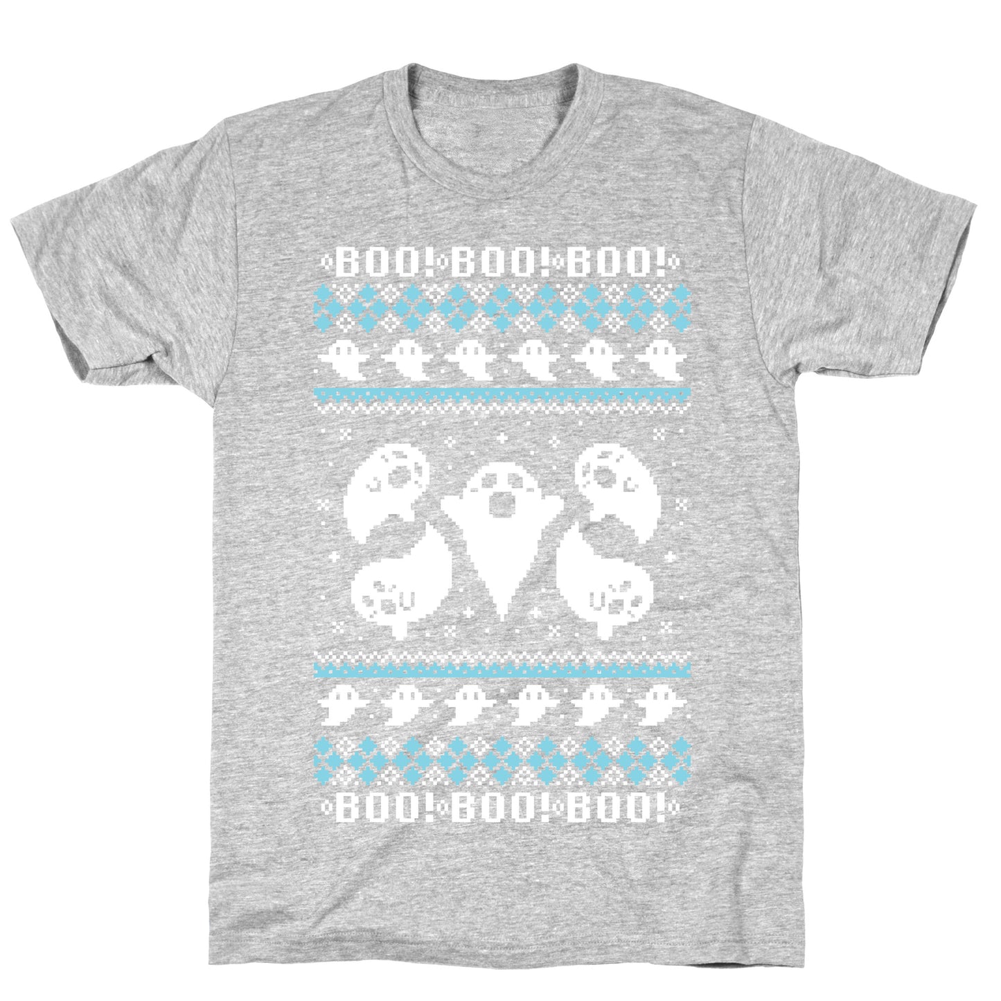 Spooky Ghosts Ugly Sweater T-Shirt