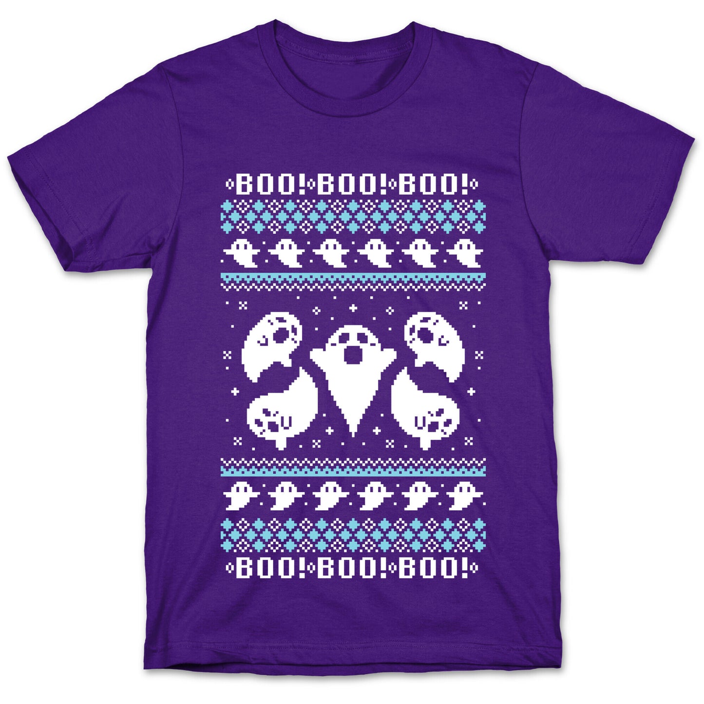 Spooky Ghosts Ugly Sweater T-Shirt