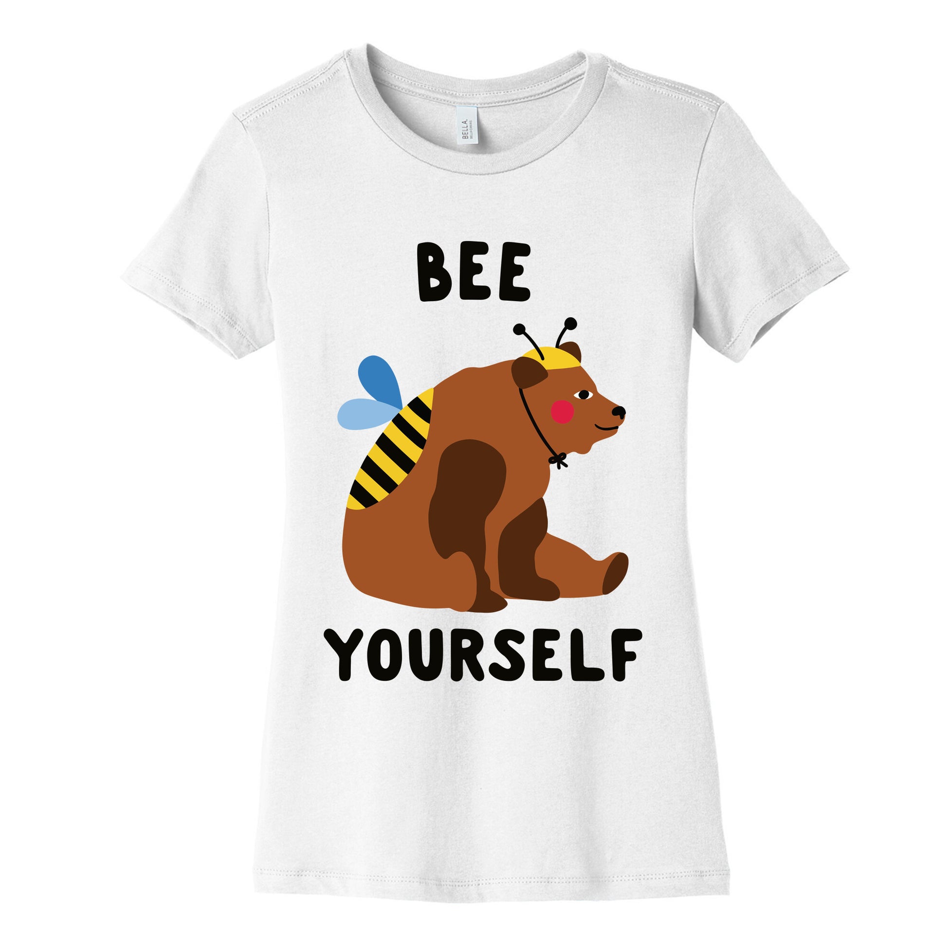 Bee Yourself Bear Women's Cotton Tee