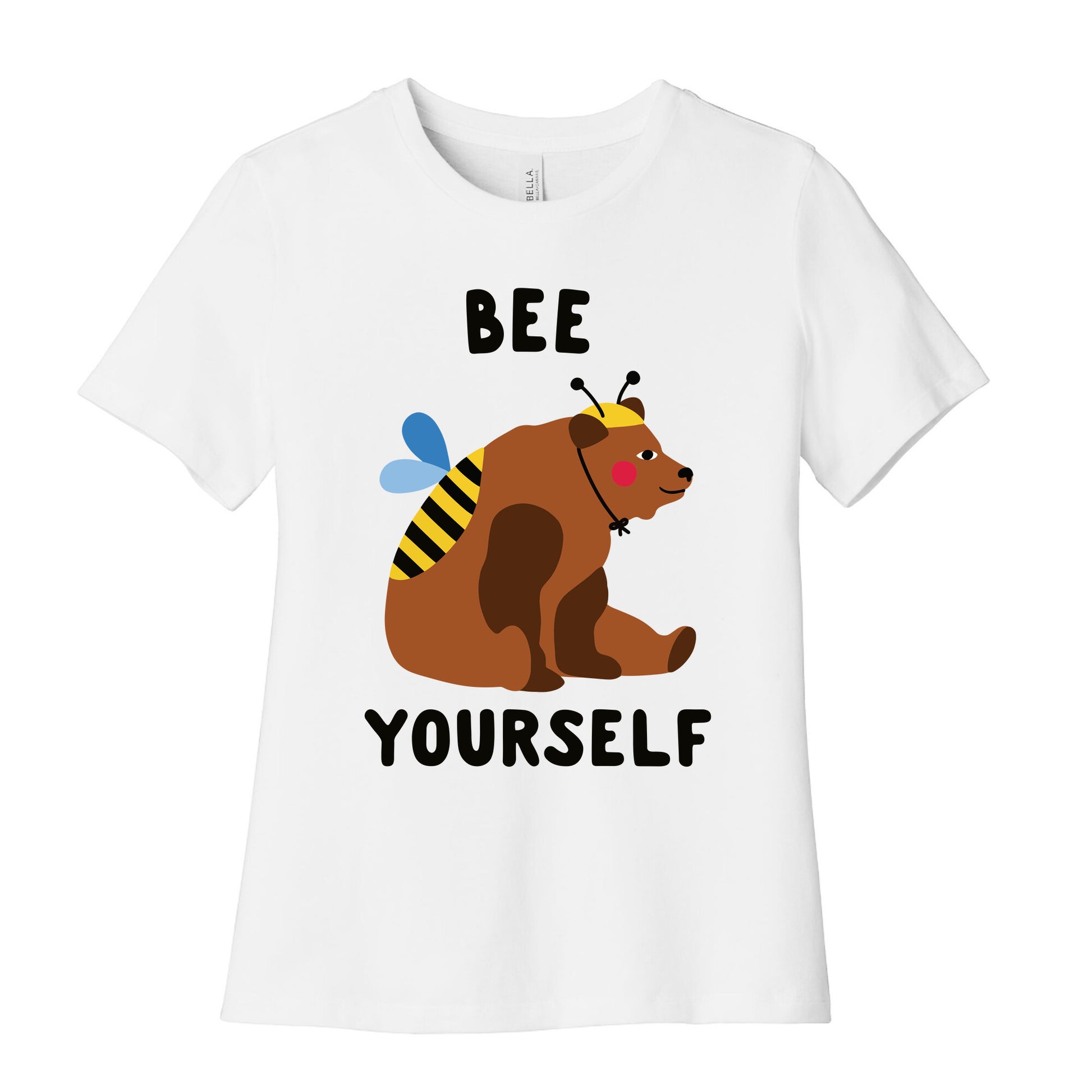 Bee Yourself Bear Women's Cotton Tee