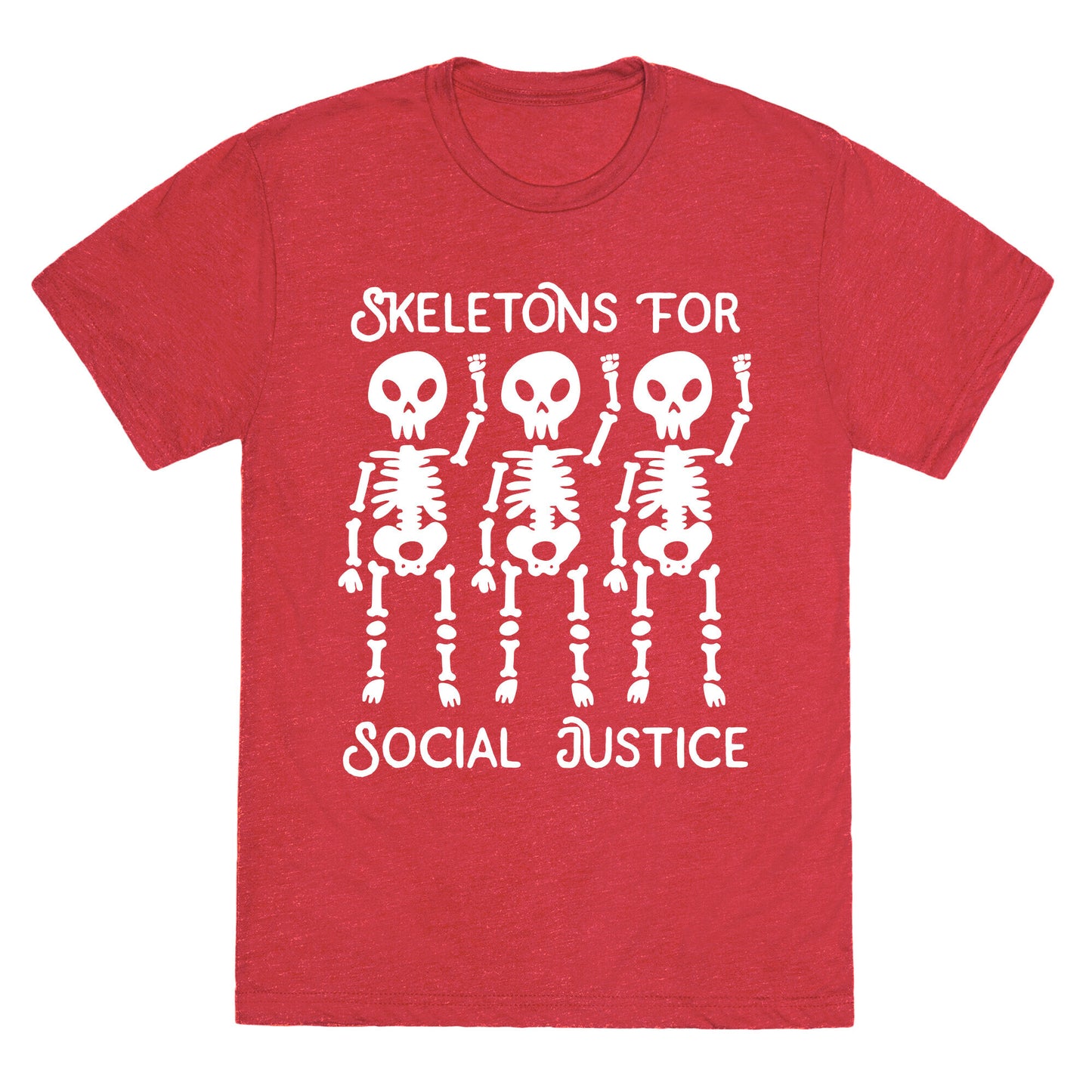 Skeletons for Social Justice Unisex Triblend Tee