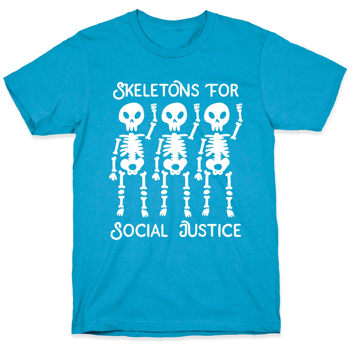 Skeletons for Social Justice Unisex Triblend Tee