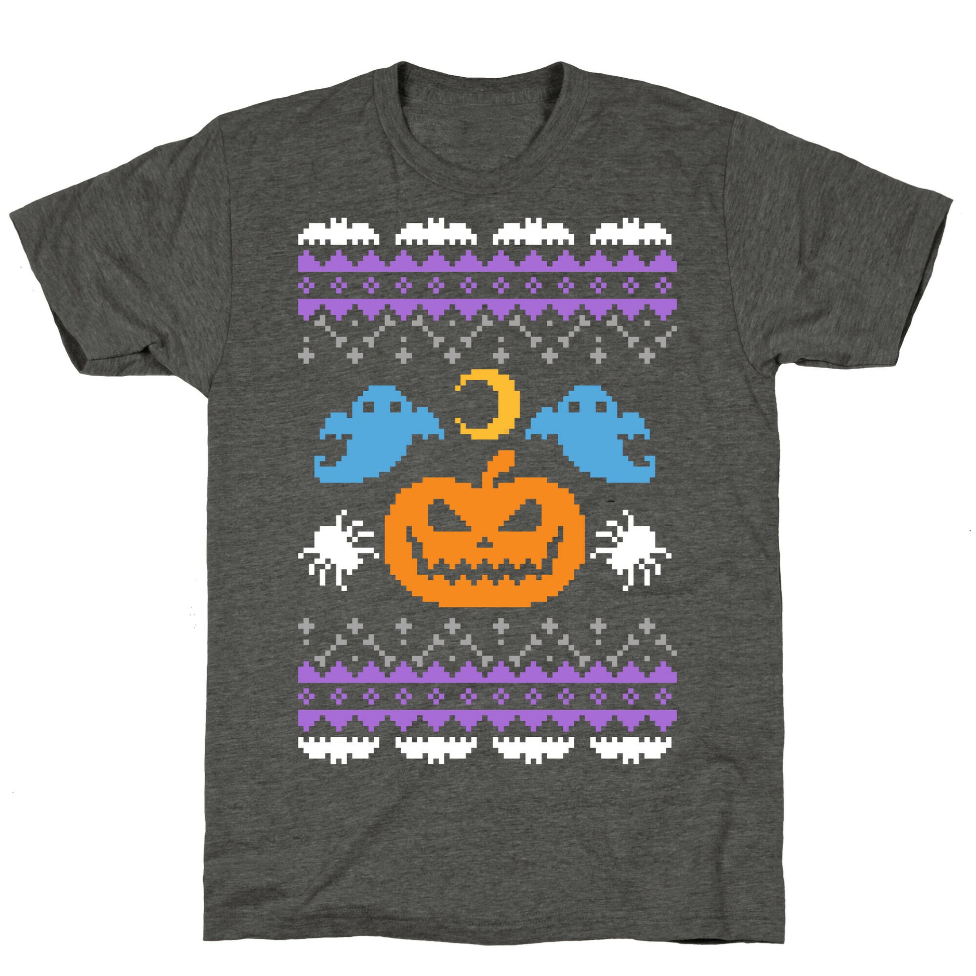 Ugly Halloween Sweater Unisex Triblend Tee