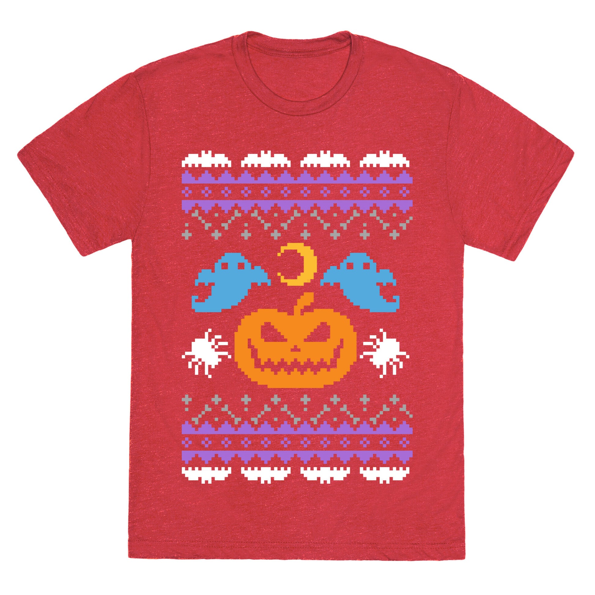 Ugly Halloween Sweater Unisex Triblend Tee