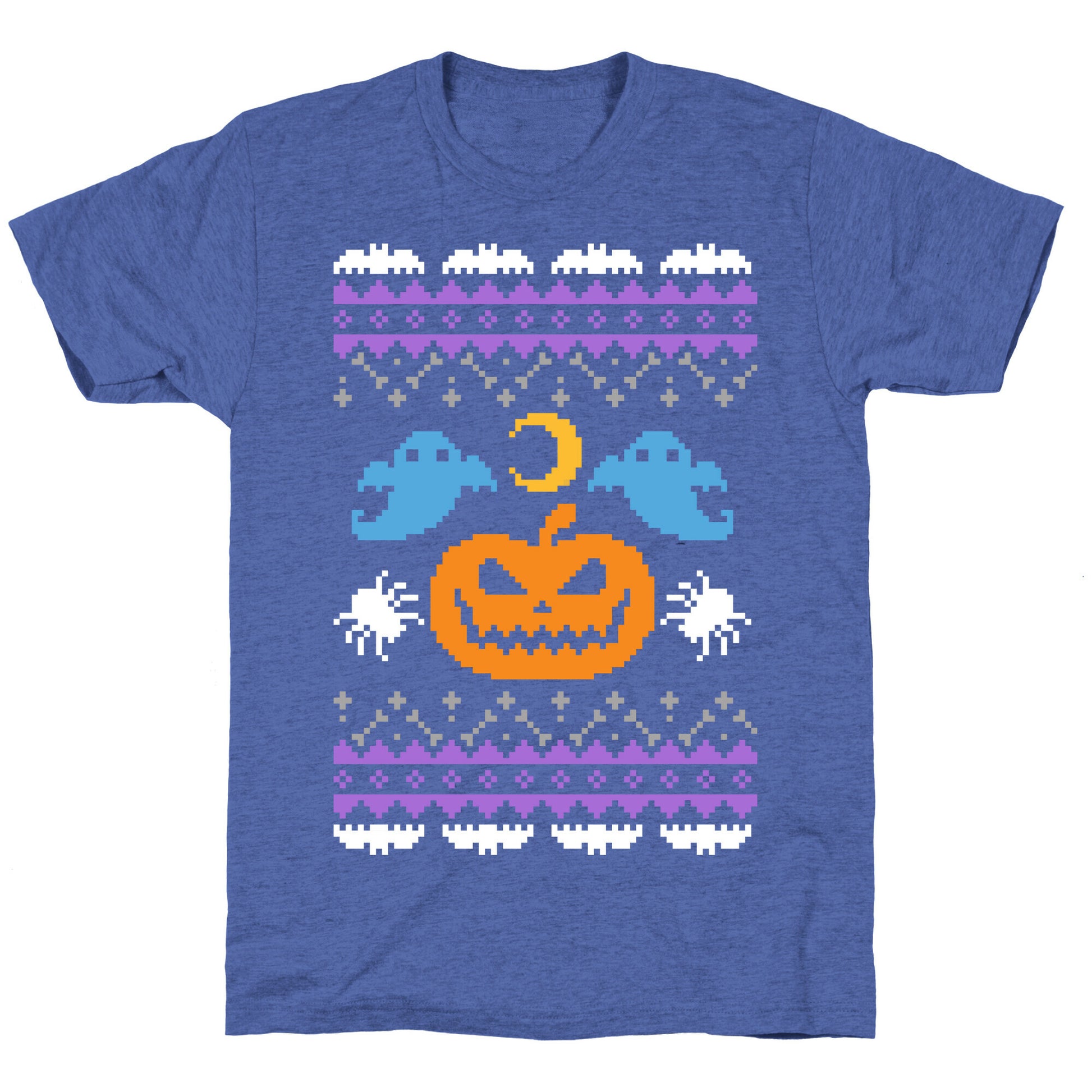 Ugly Halloween Sweater Unisex Triblend Tee