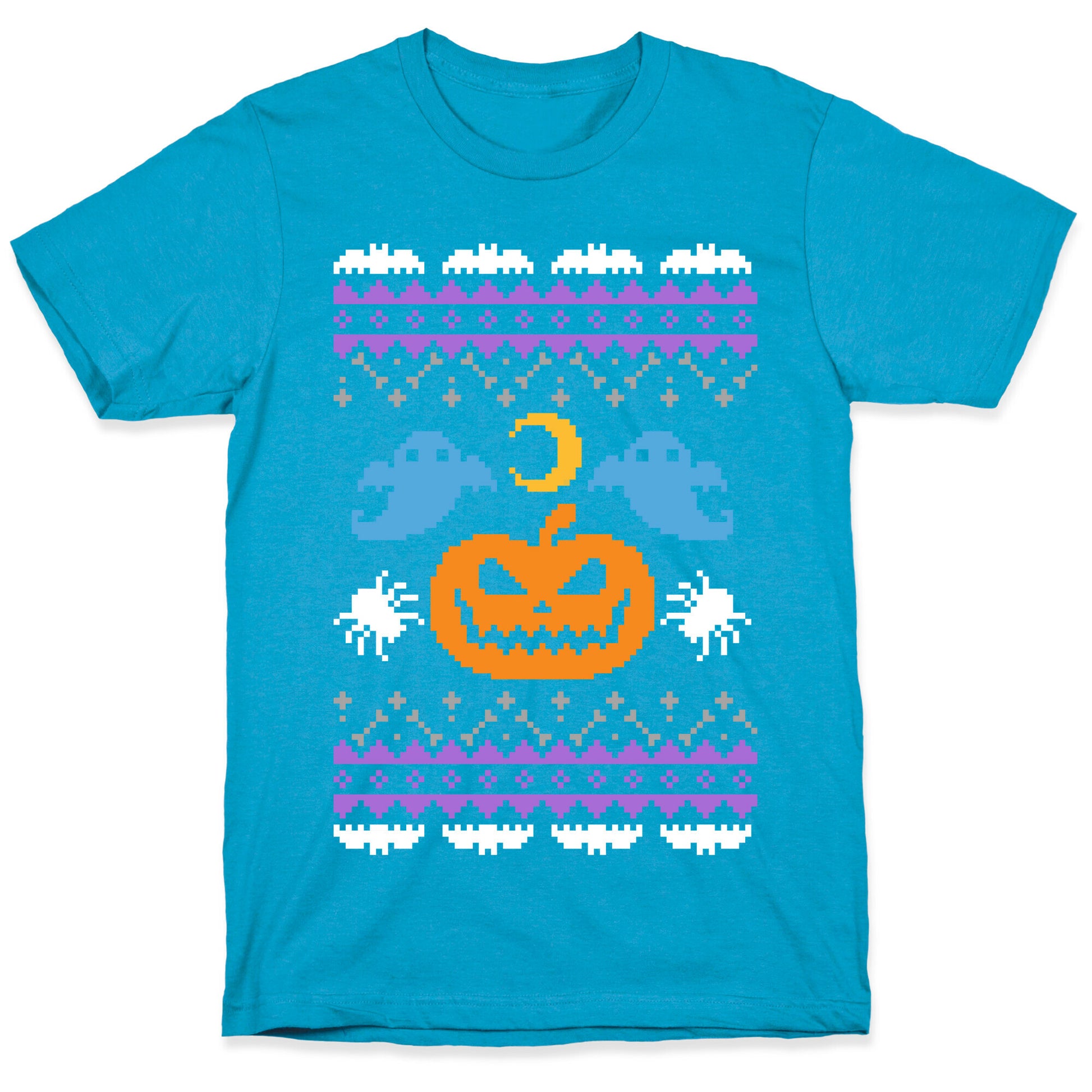 Ugly Halloween Sweater Unisex Triblend Tee