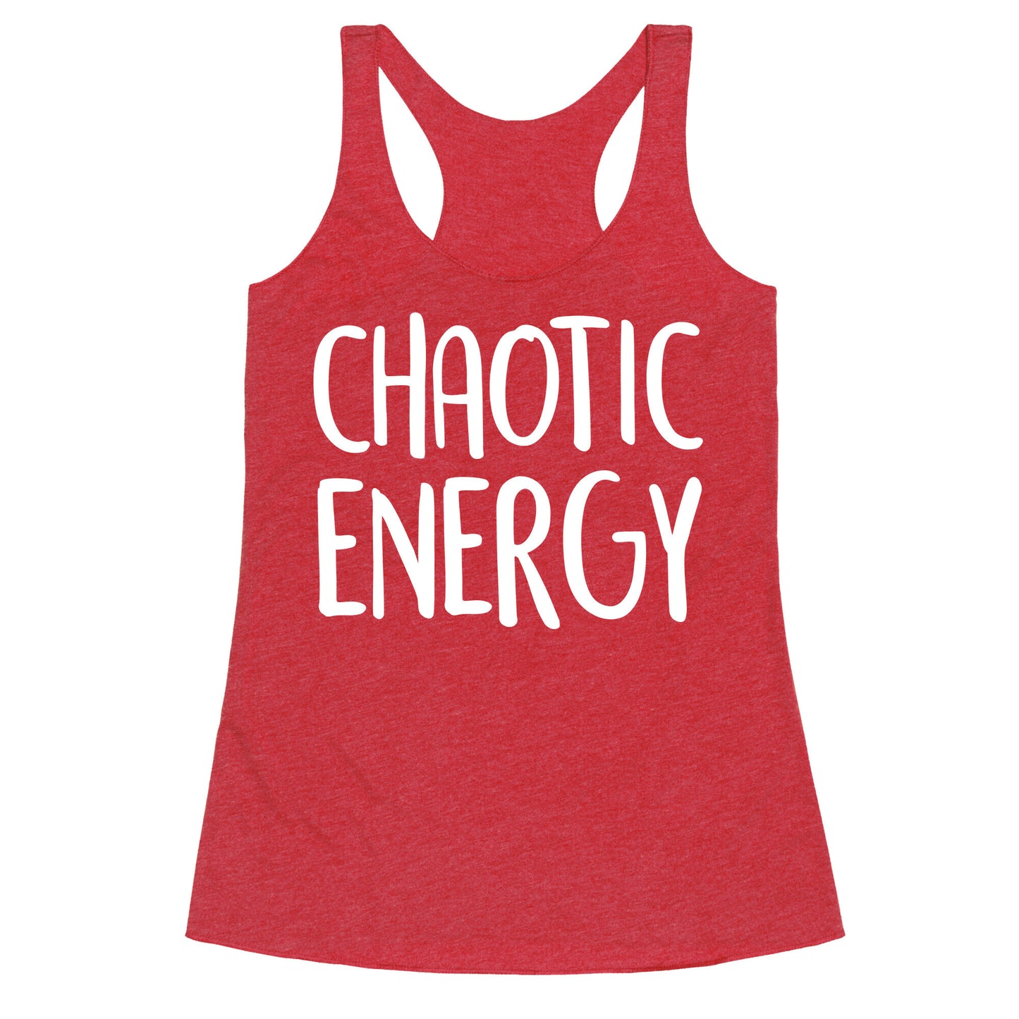 Chaotic Energy Racerback Tank