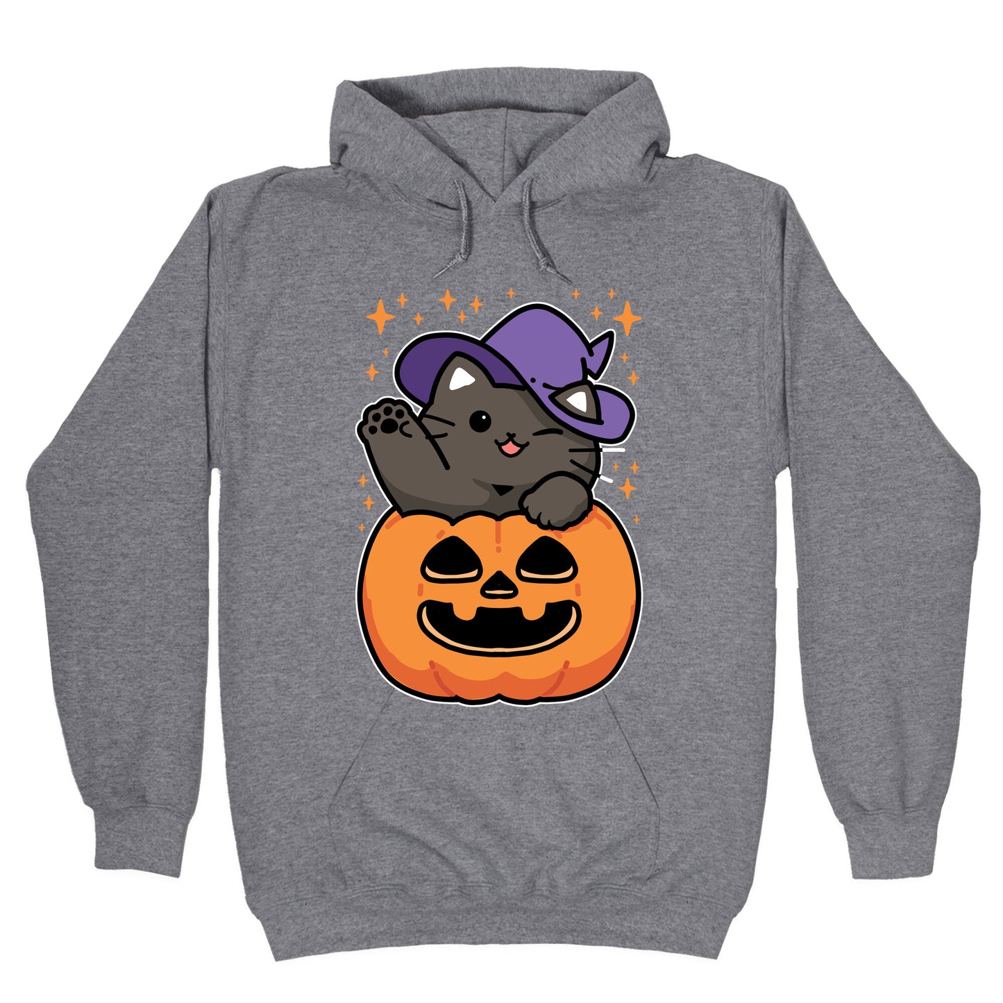 Cute Halloween Cat Hoodie