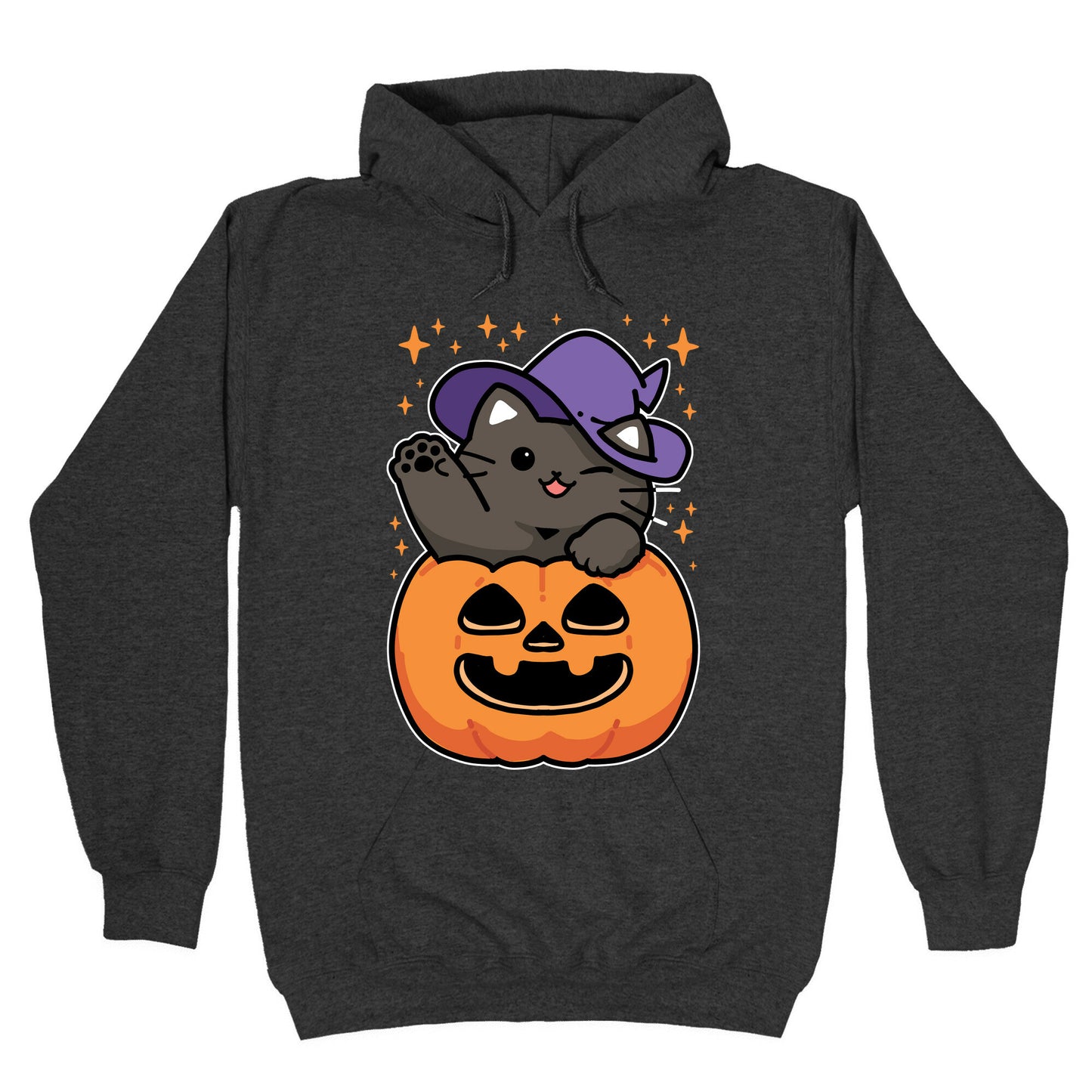 Cute Halloween Cat Hoodie