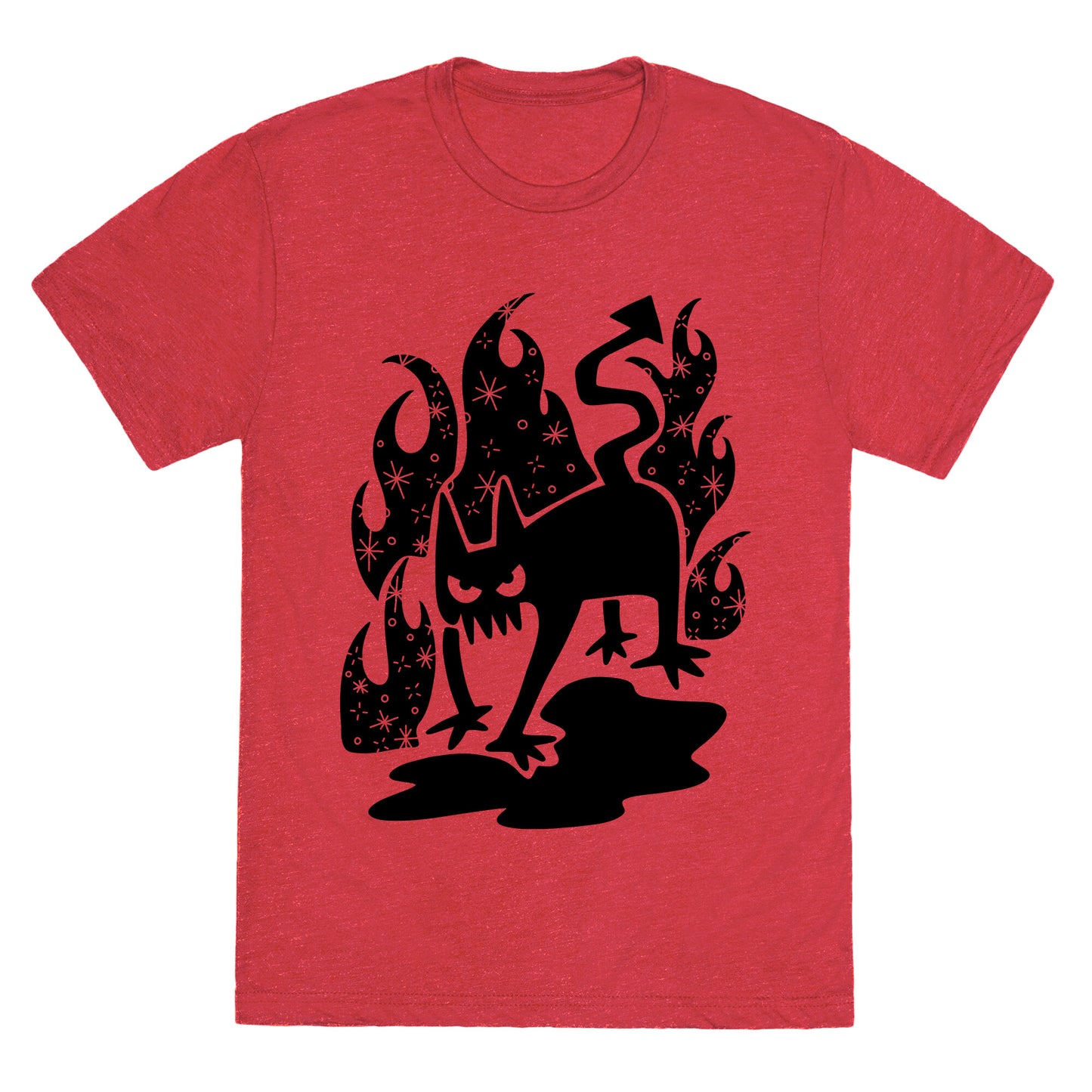 Demon Cat Unisex Triblend Tee