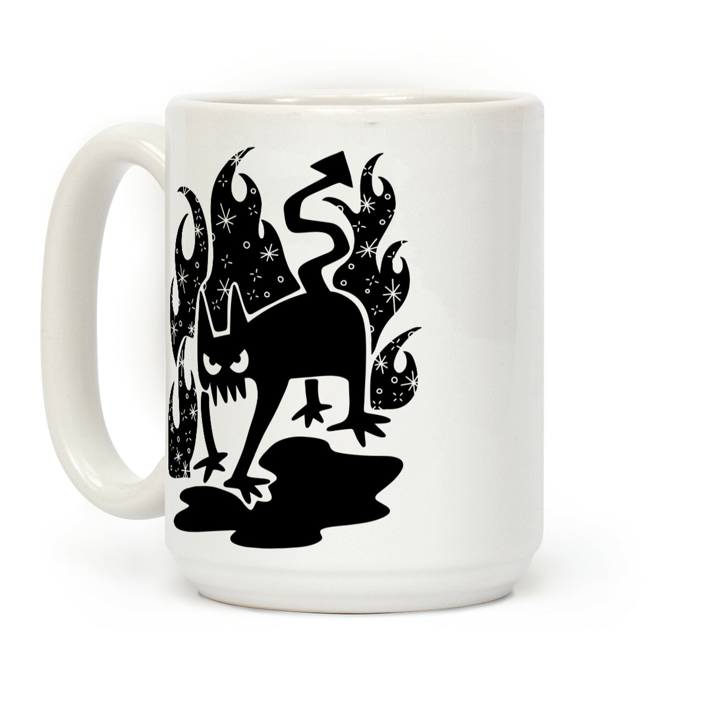 Demon Cat Coffee Mug