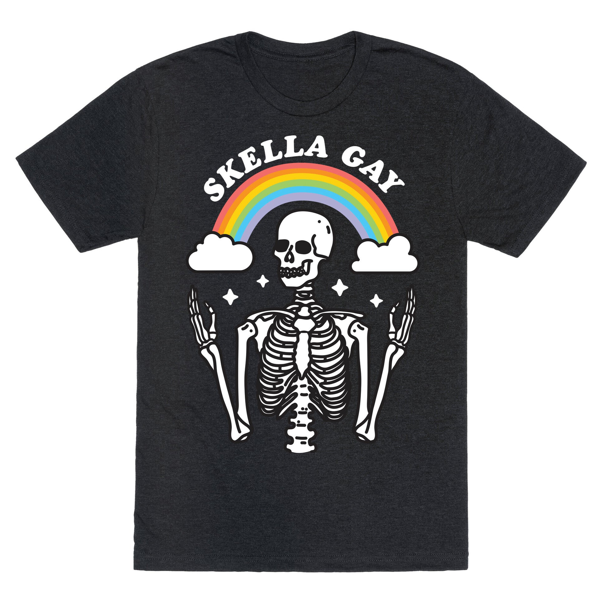 Skella Gay Skeleton Unisex Triblend Tee