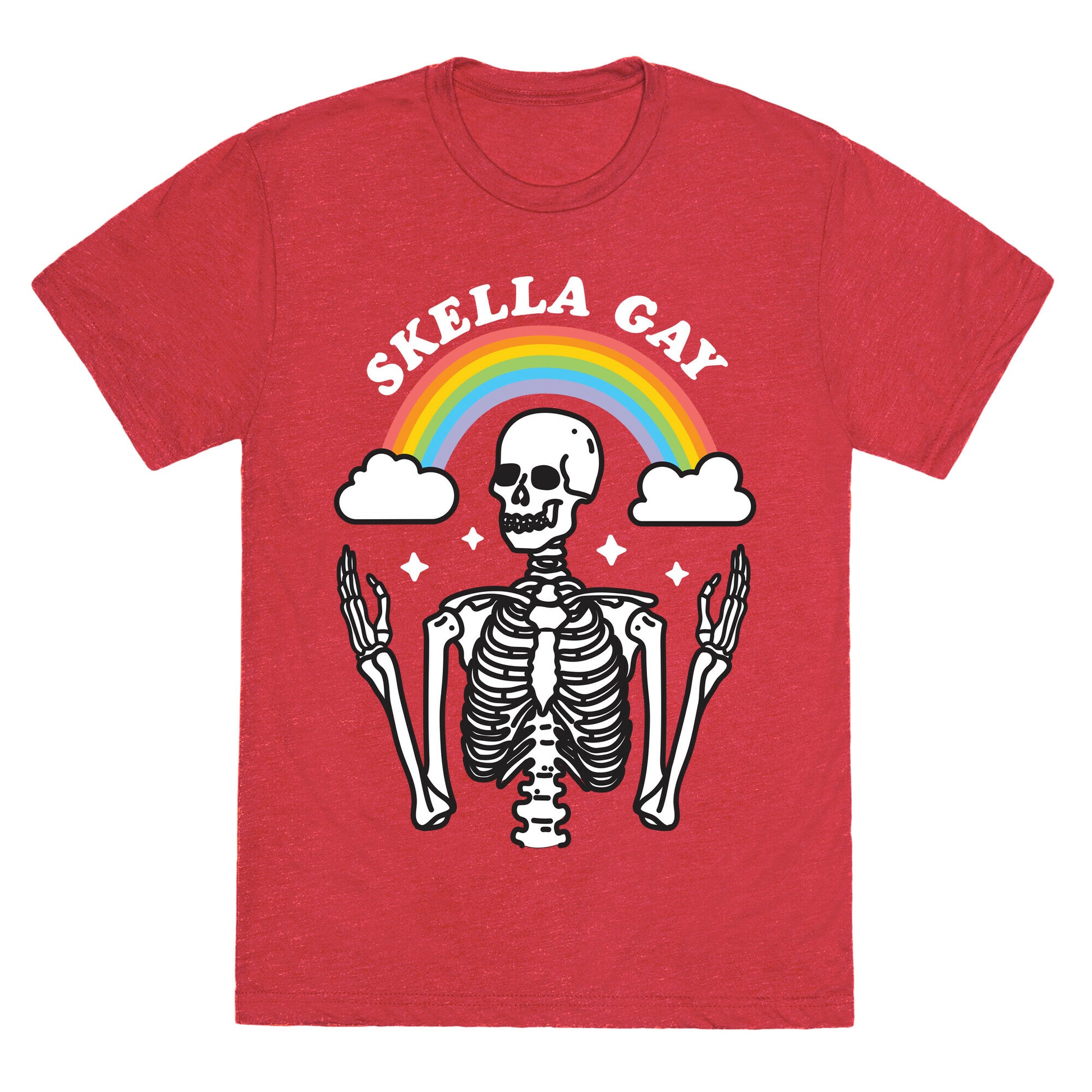 Skella Gay Skeleton Unisex Triblend Tee
