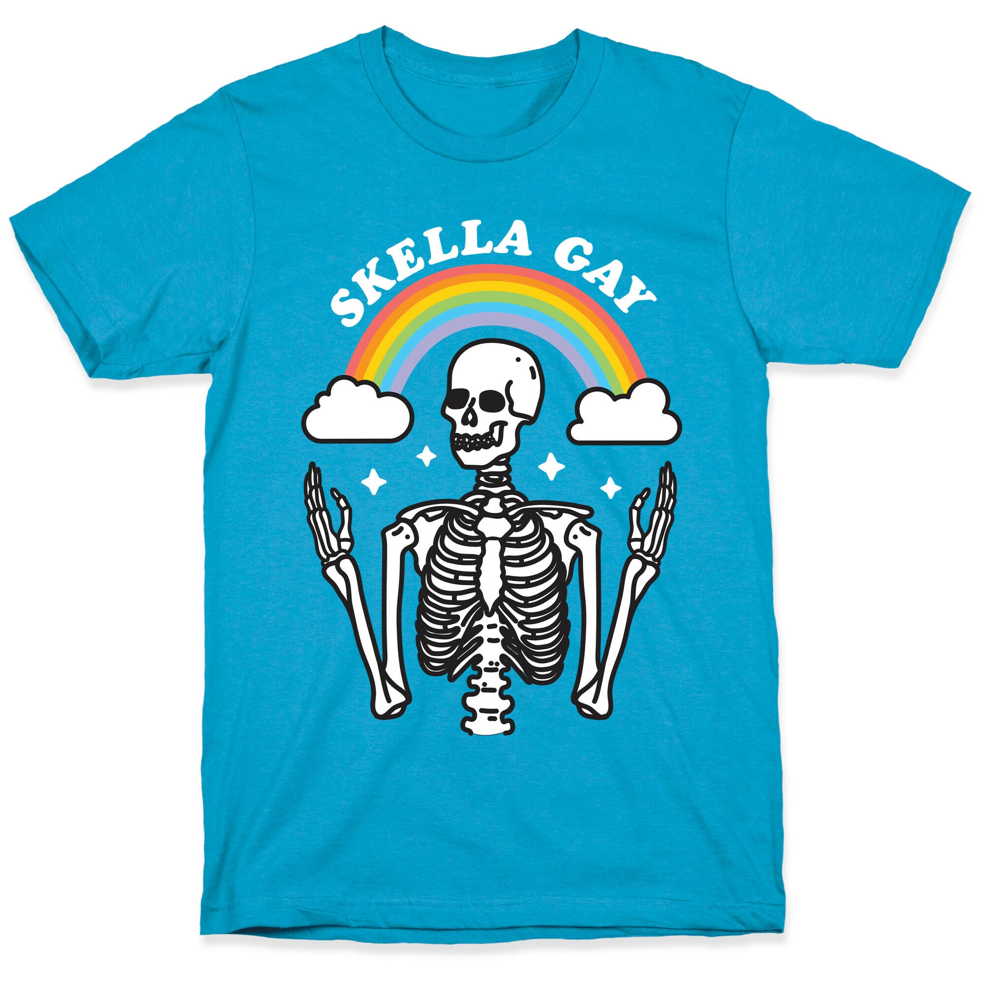 Skella Gay Skeleton Unisex Triblend Tee