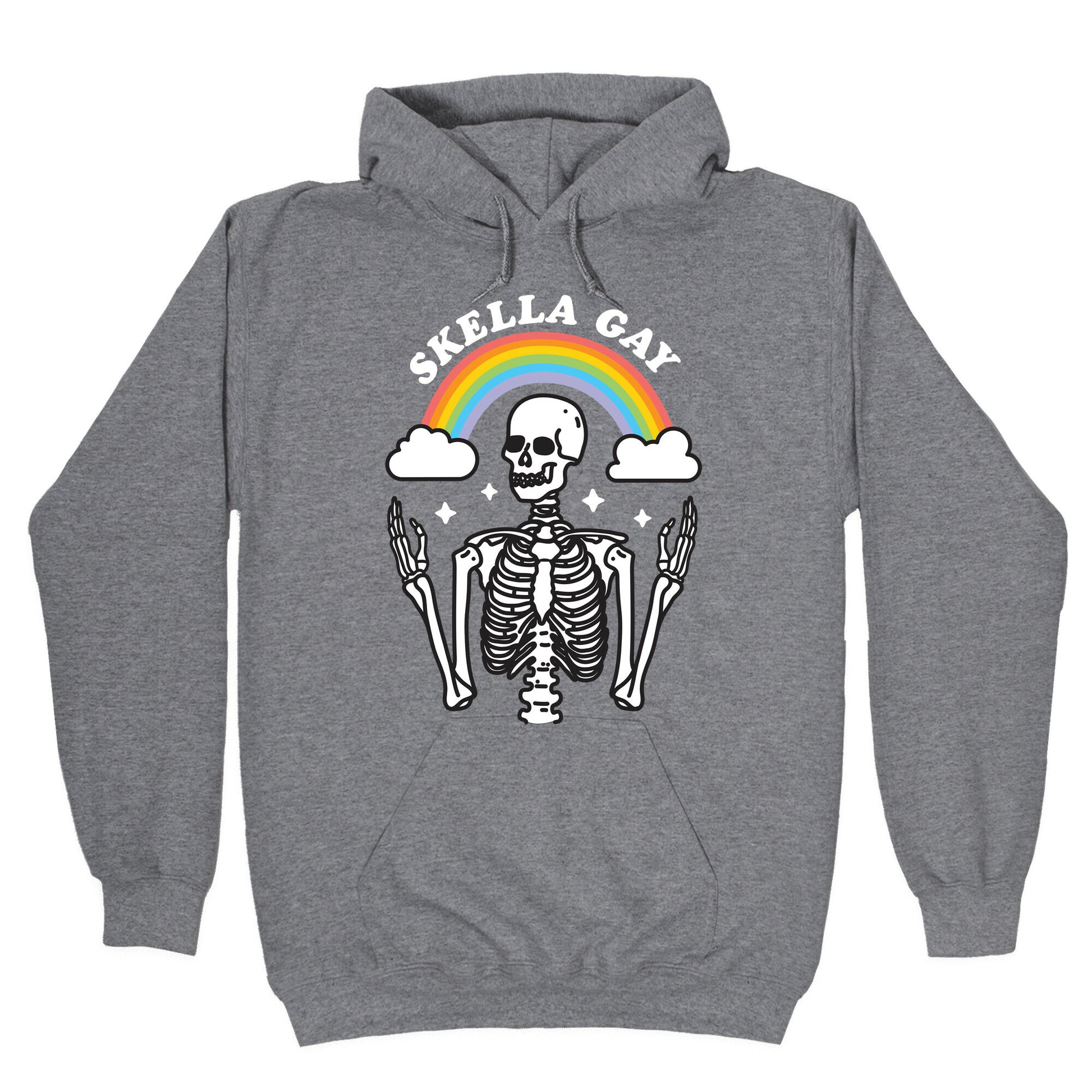 Skella Gay Skeleton Hoodie