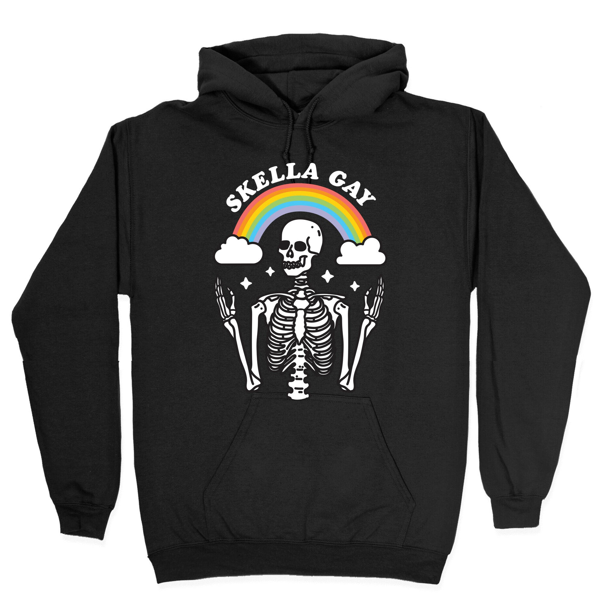 Skella Gay Skeleton Hoodie