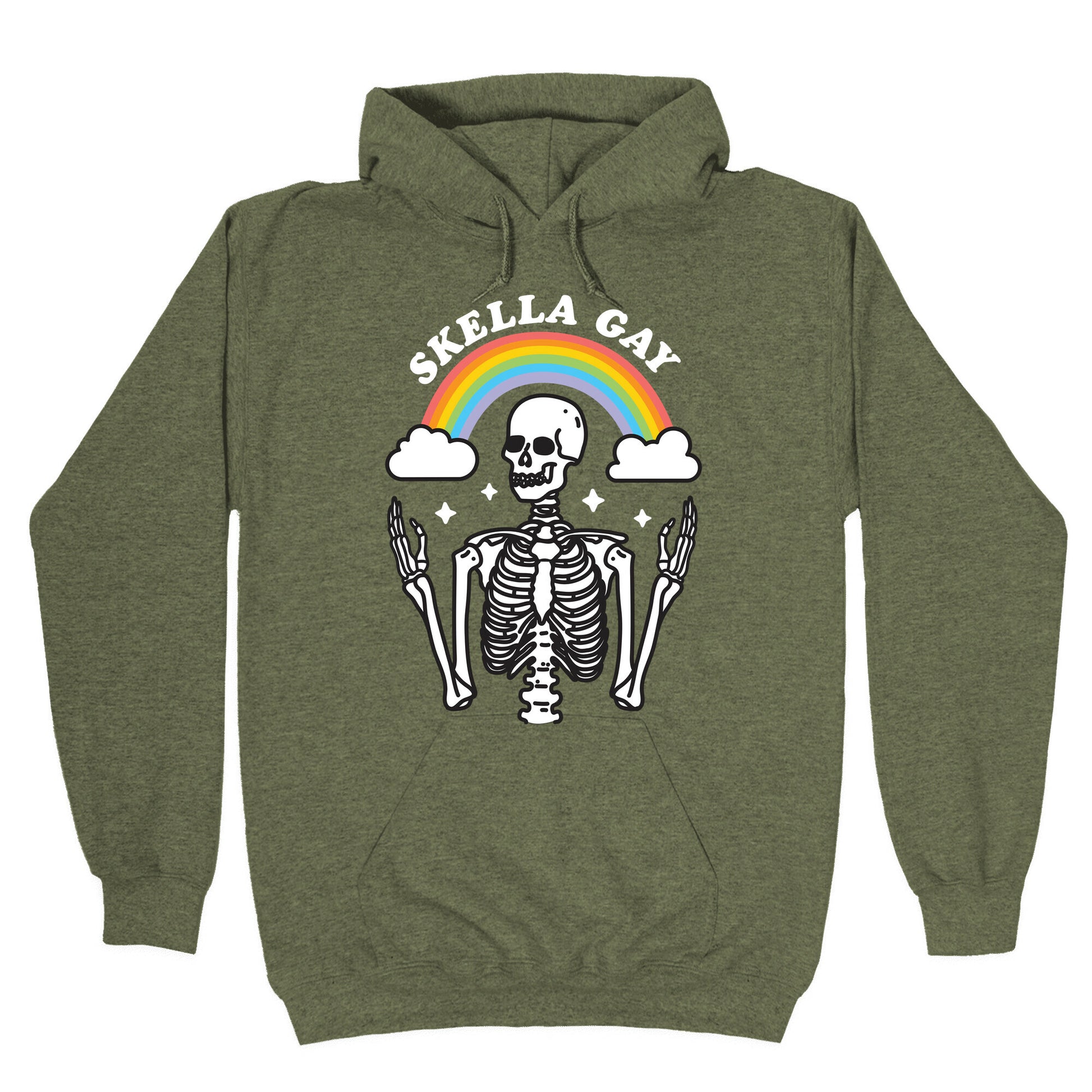 Skella Gay Skeleton Hoodie