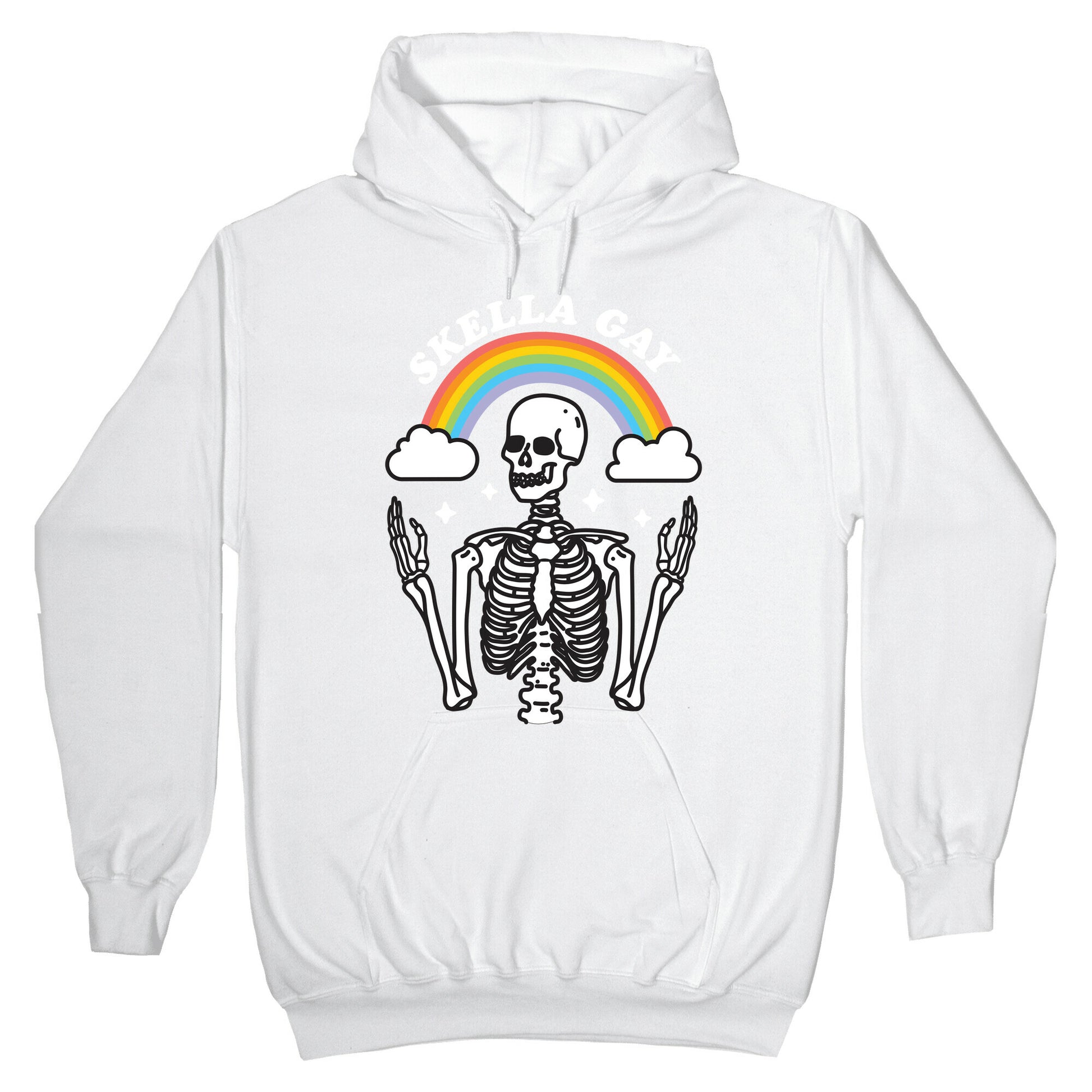 Skella Gay Skeleton Hoodie