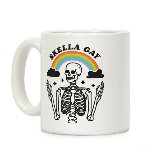 Skella Gay Skeleton Coffee Mug