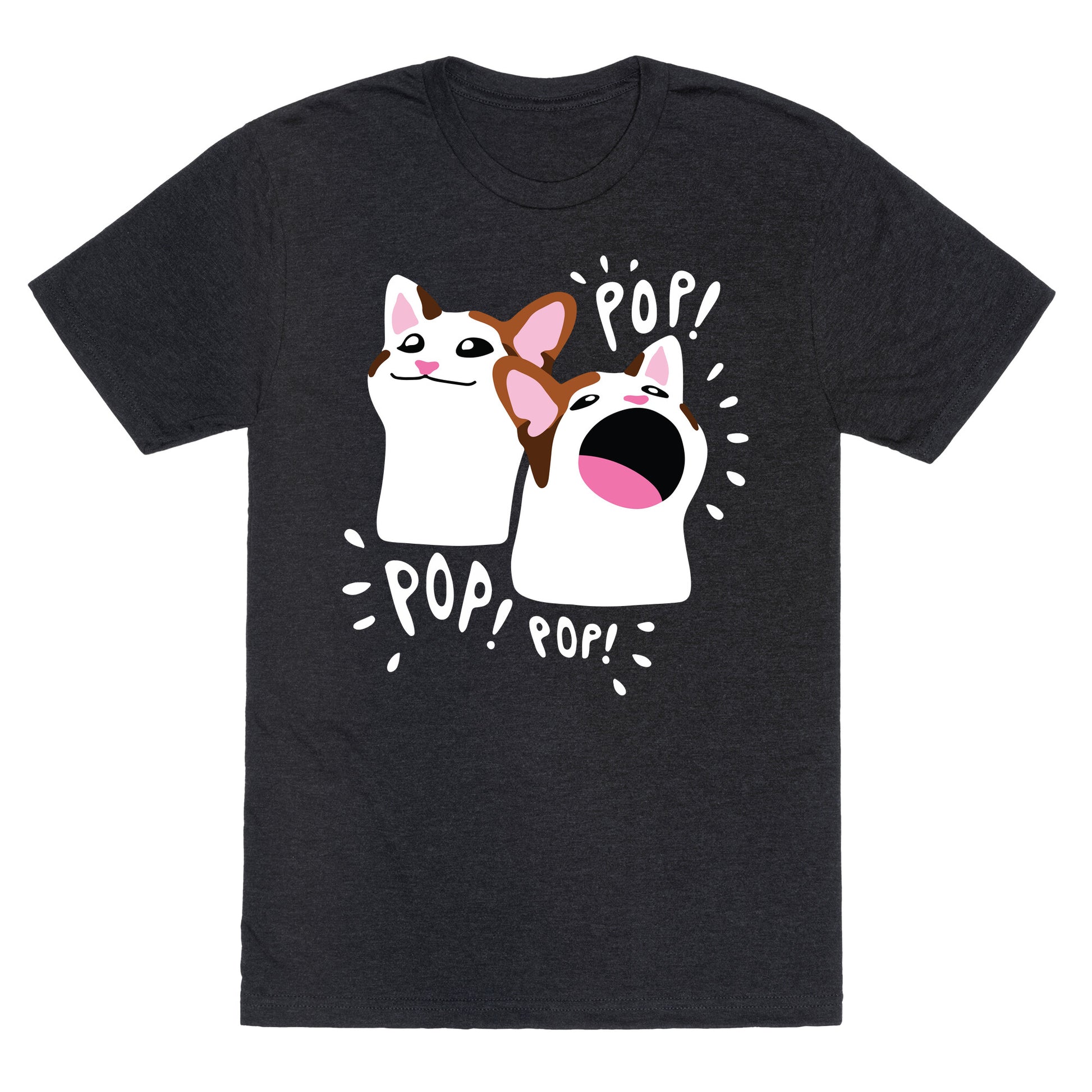 Pop Cat Unisex Triblend Tee