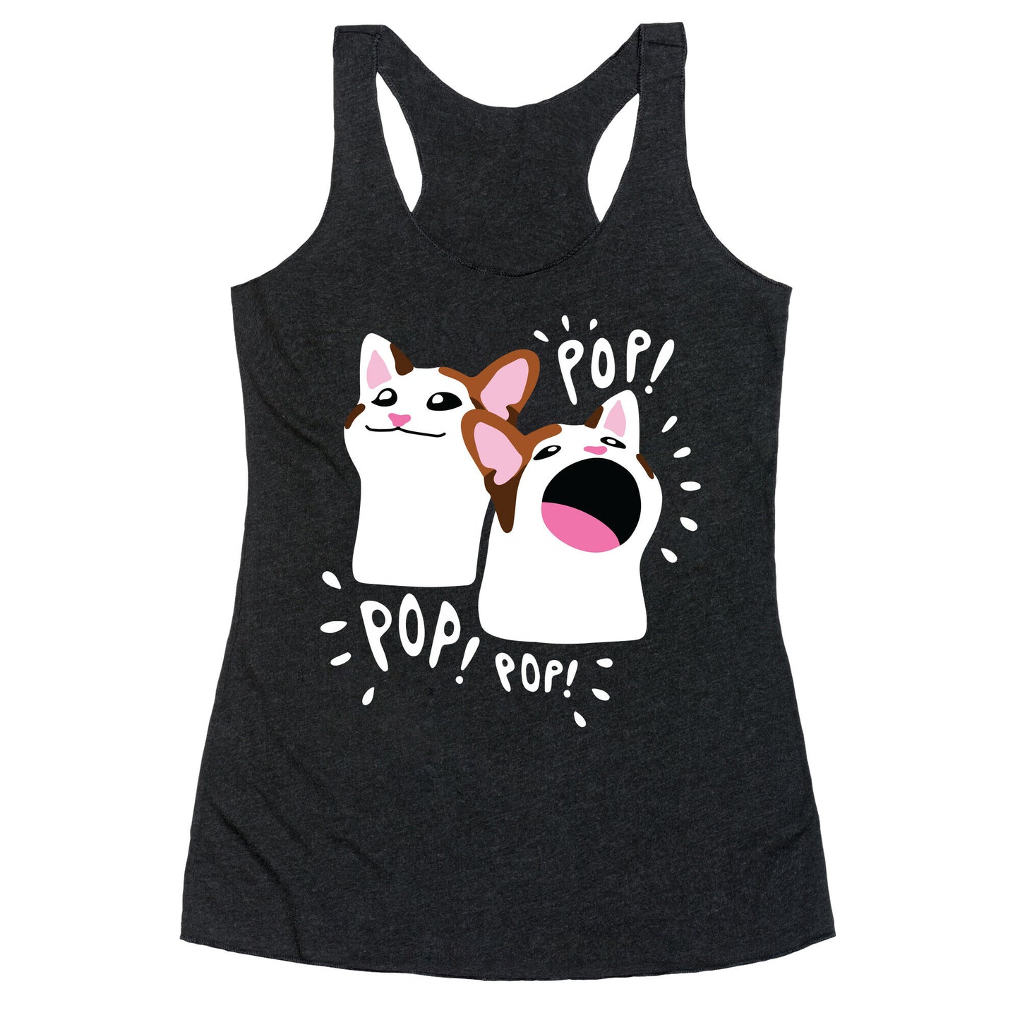 Pop Cat Racerback Tank
