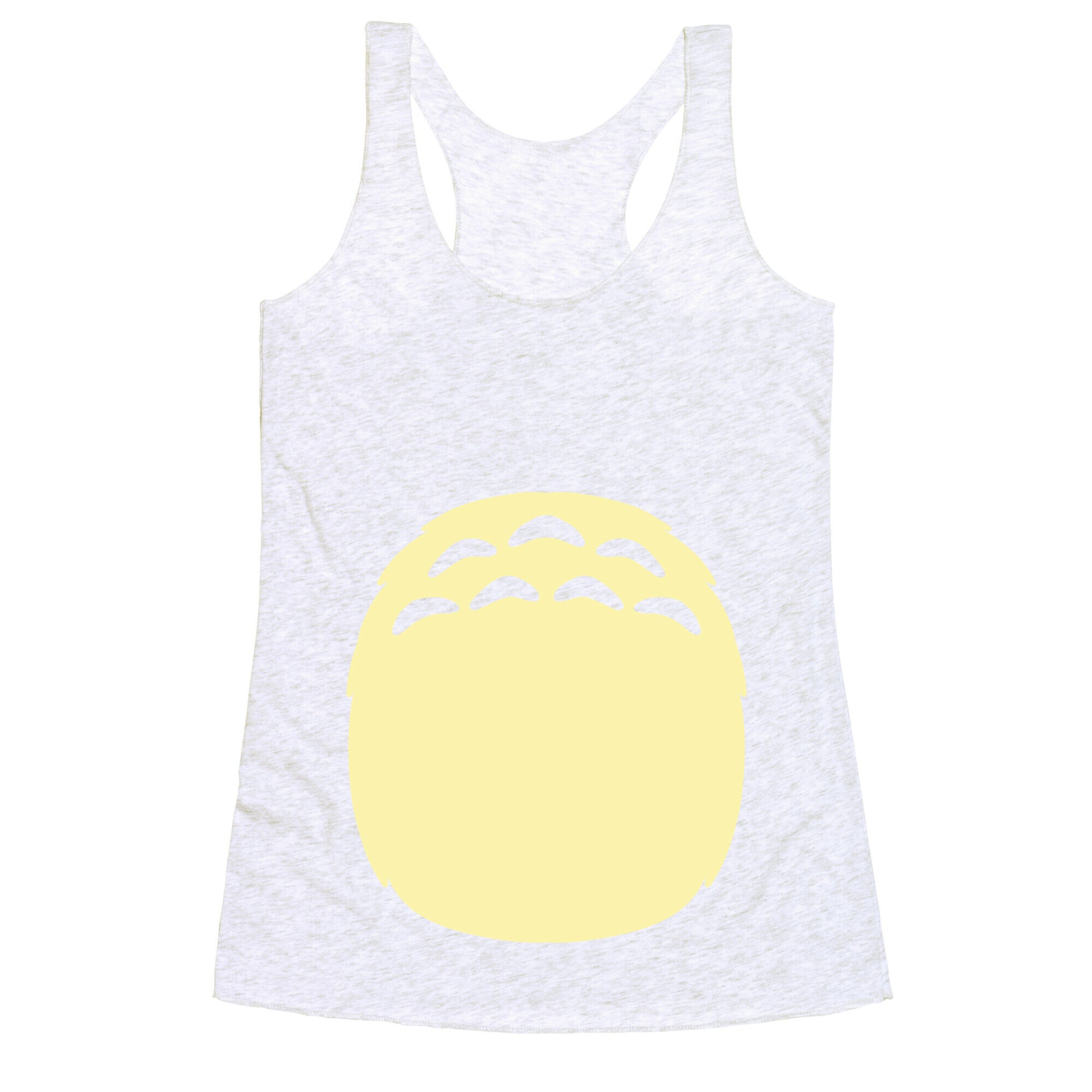 Totoro Tummy Racerback Tank
