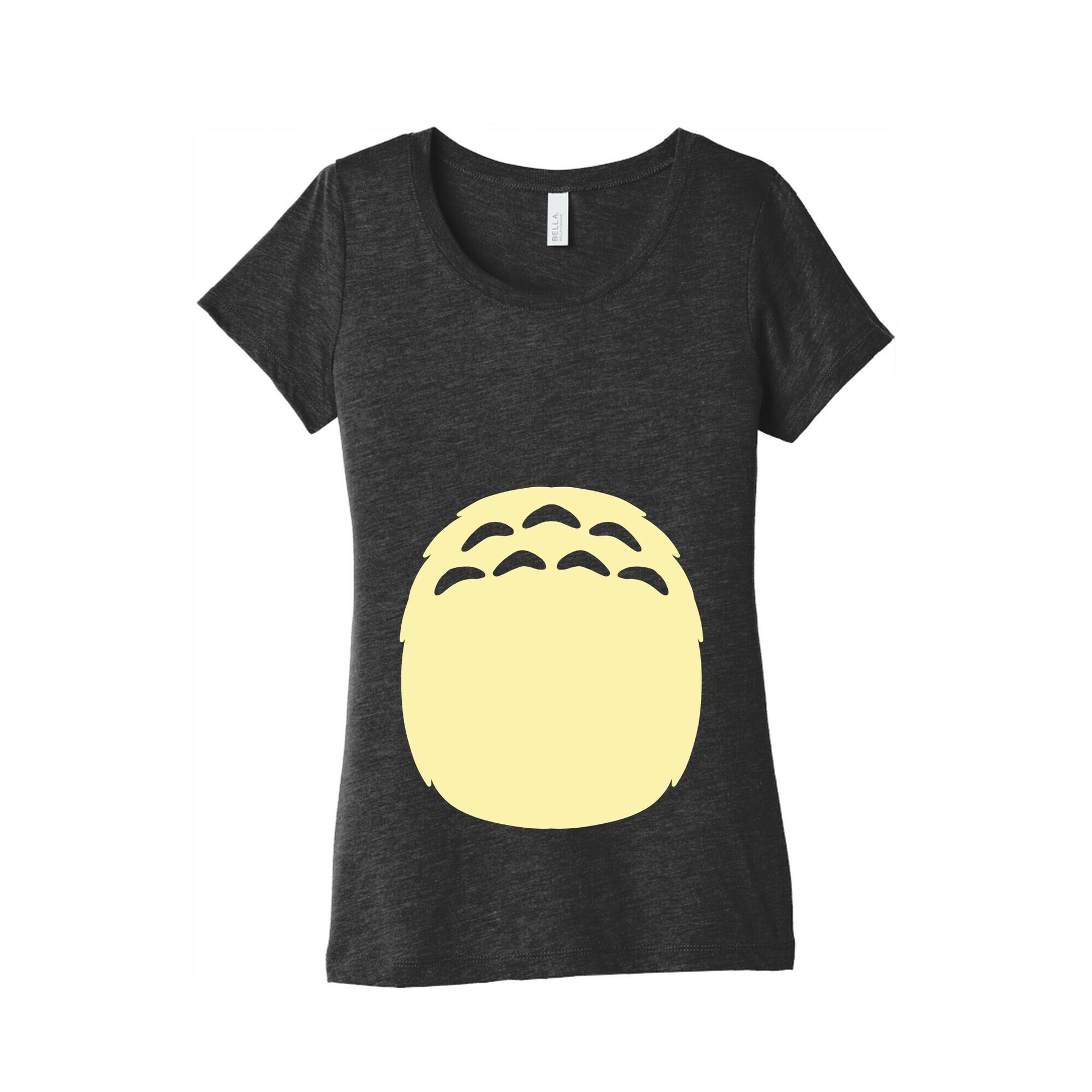 Totoro Tummy Women's Triblend Tee