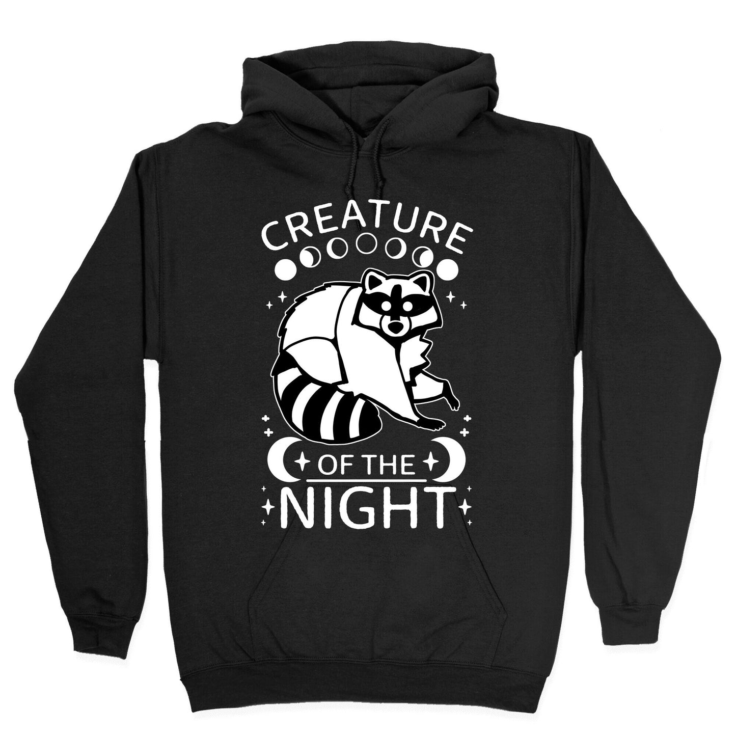 Creature Of The Night Raccoon Hoodie