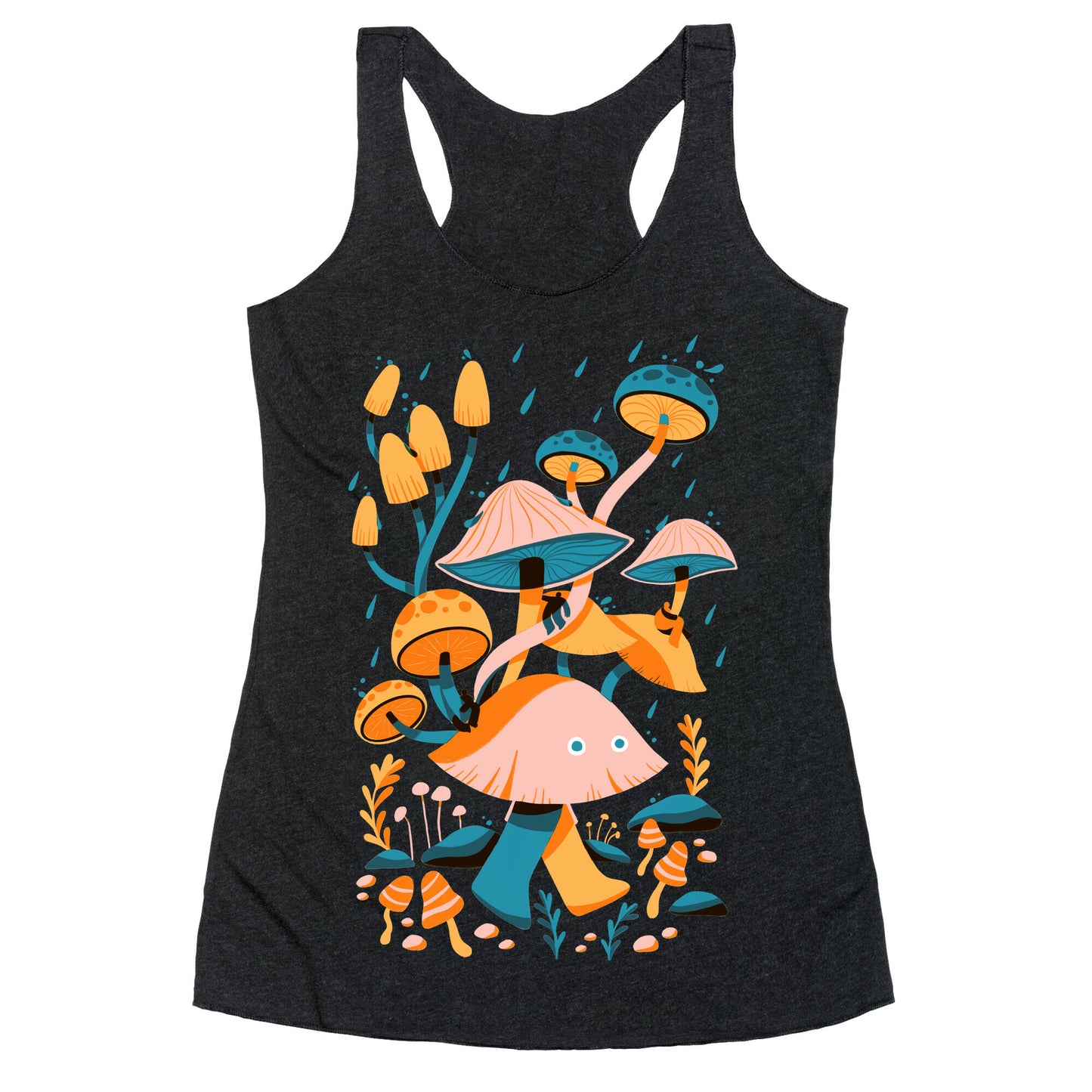Mushroom Forest Spirits Racerback Tank