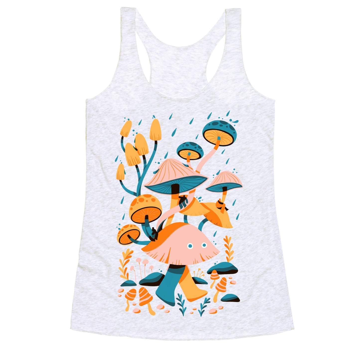 Mushroom Forest Spirits Racerback Tank