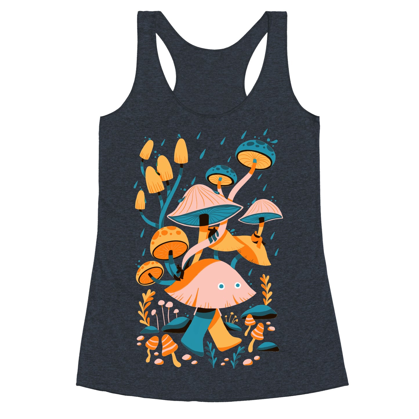 Mushroom Forest Spirits Racerback Tank