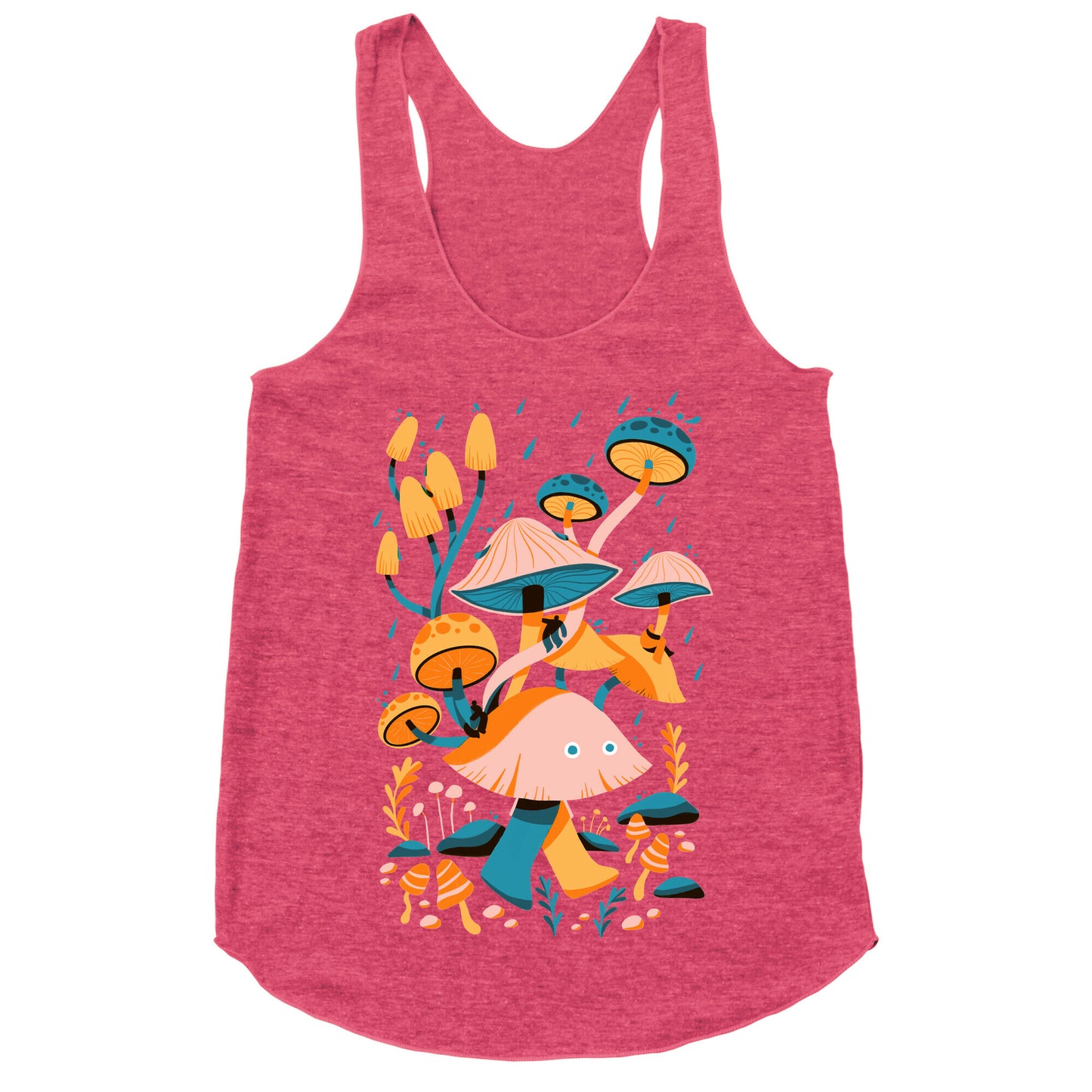 Mushroom Forest Spirits Racerback Tank