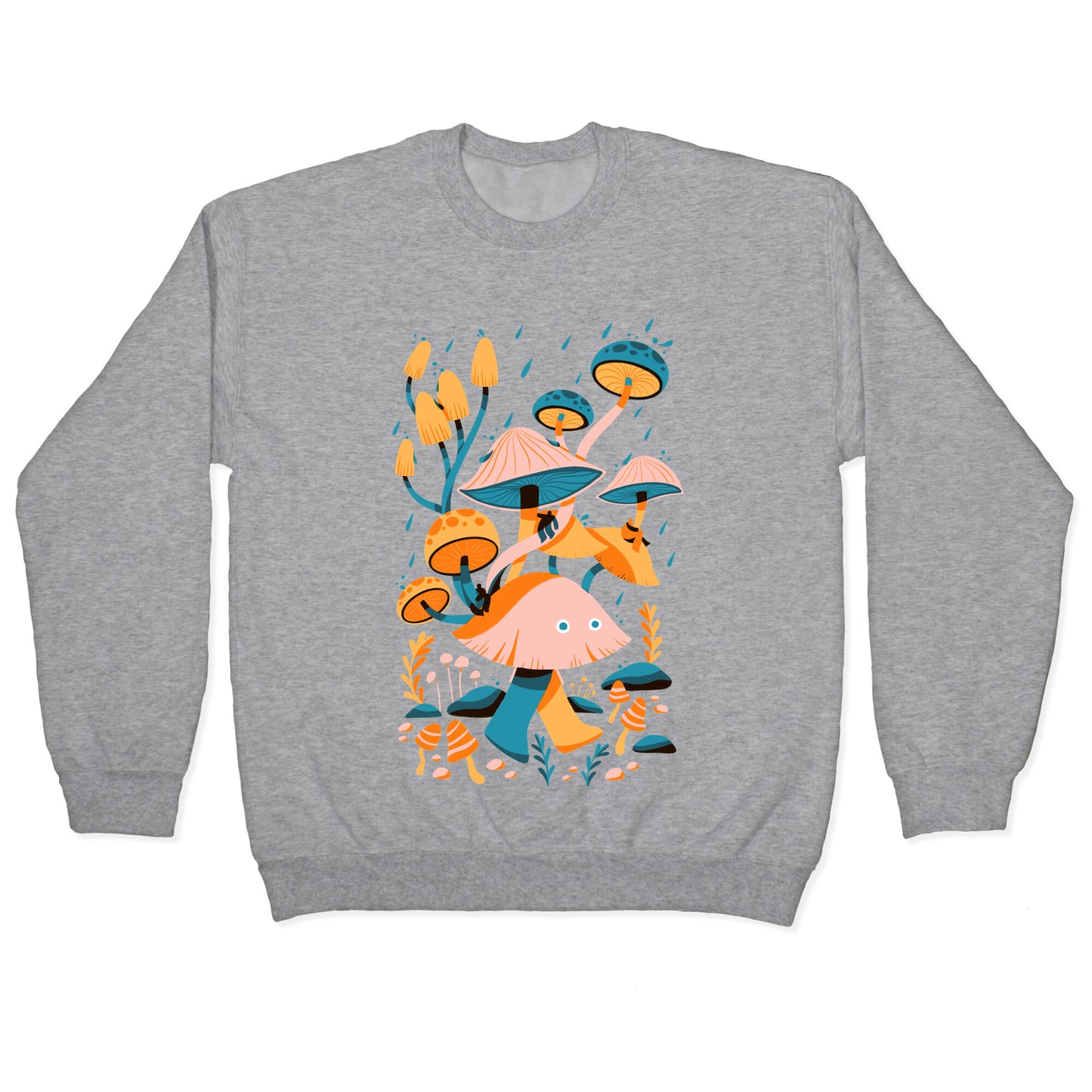 Mushroom Forest Spirits Crewneck Sweatshirt