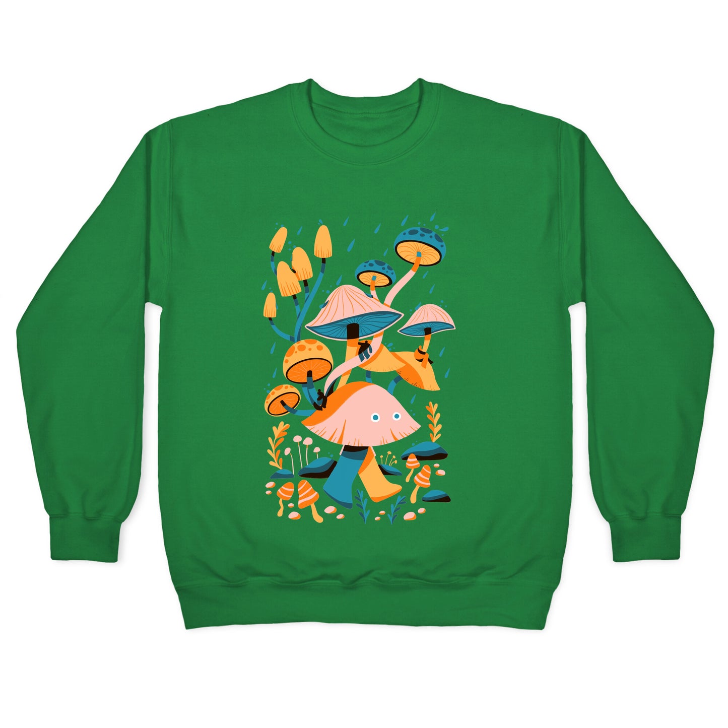 Mushroom Forest Spirits Crewneck Sweatshirt