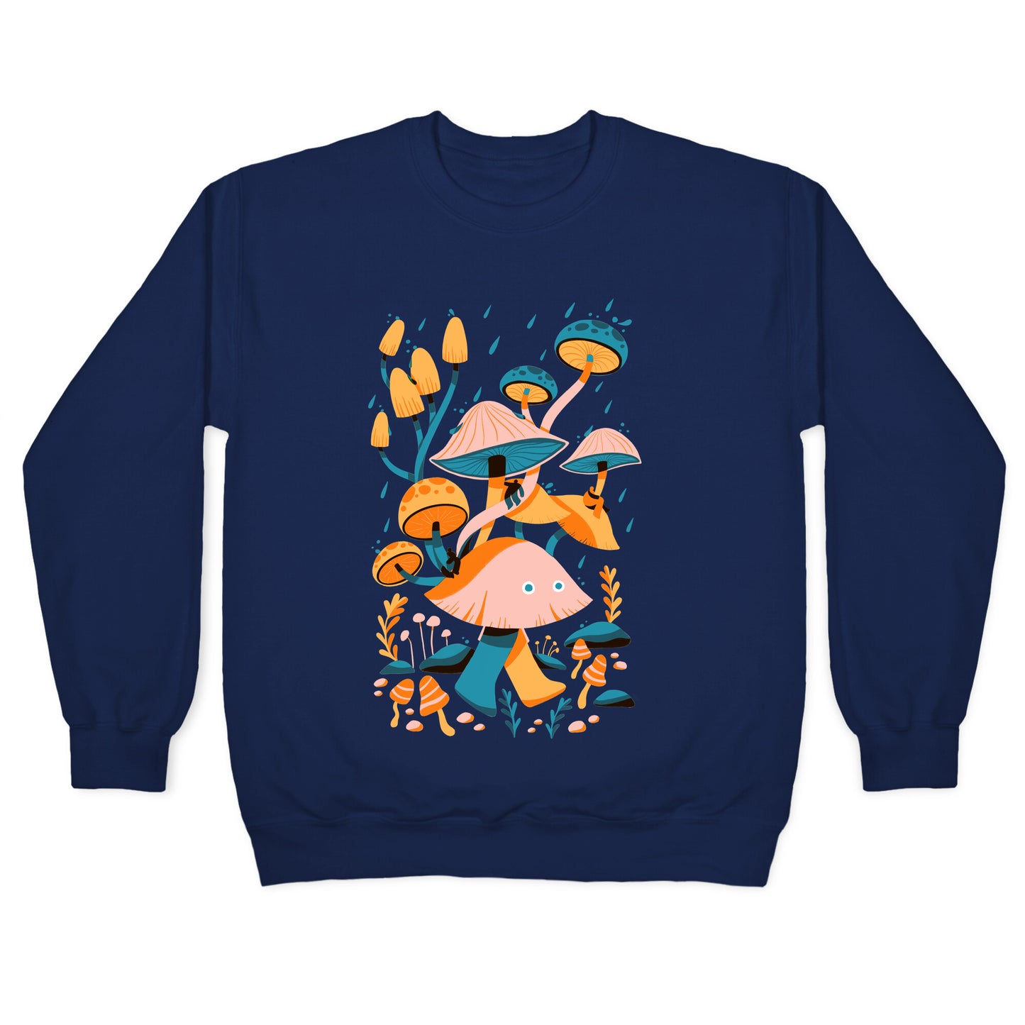 Mushroom Forest Spirits Crewneck Sweatshirt