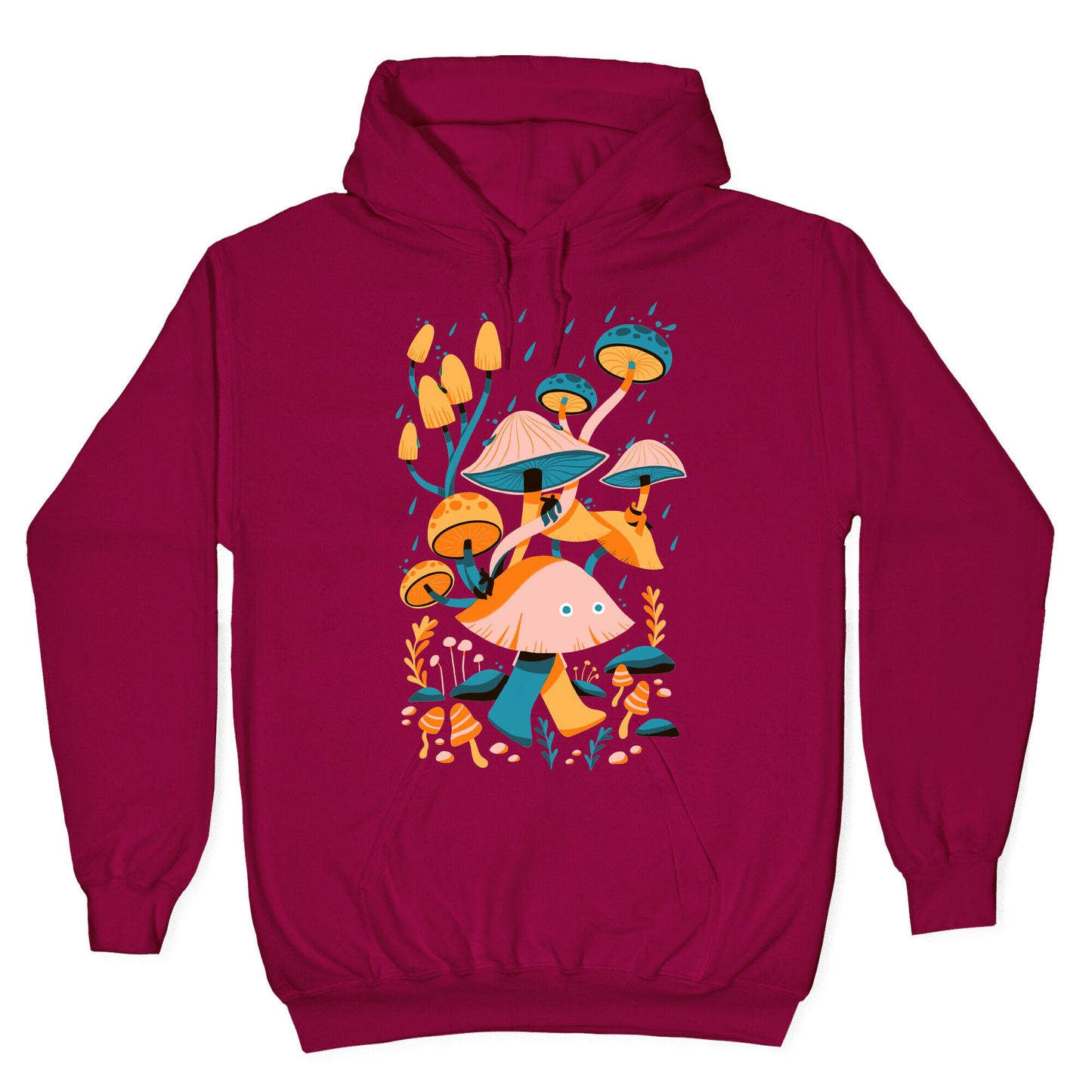 Mushroom Forest Spirits Hoodie